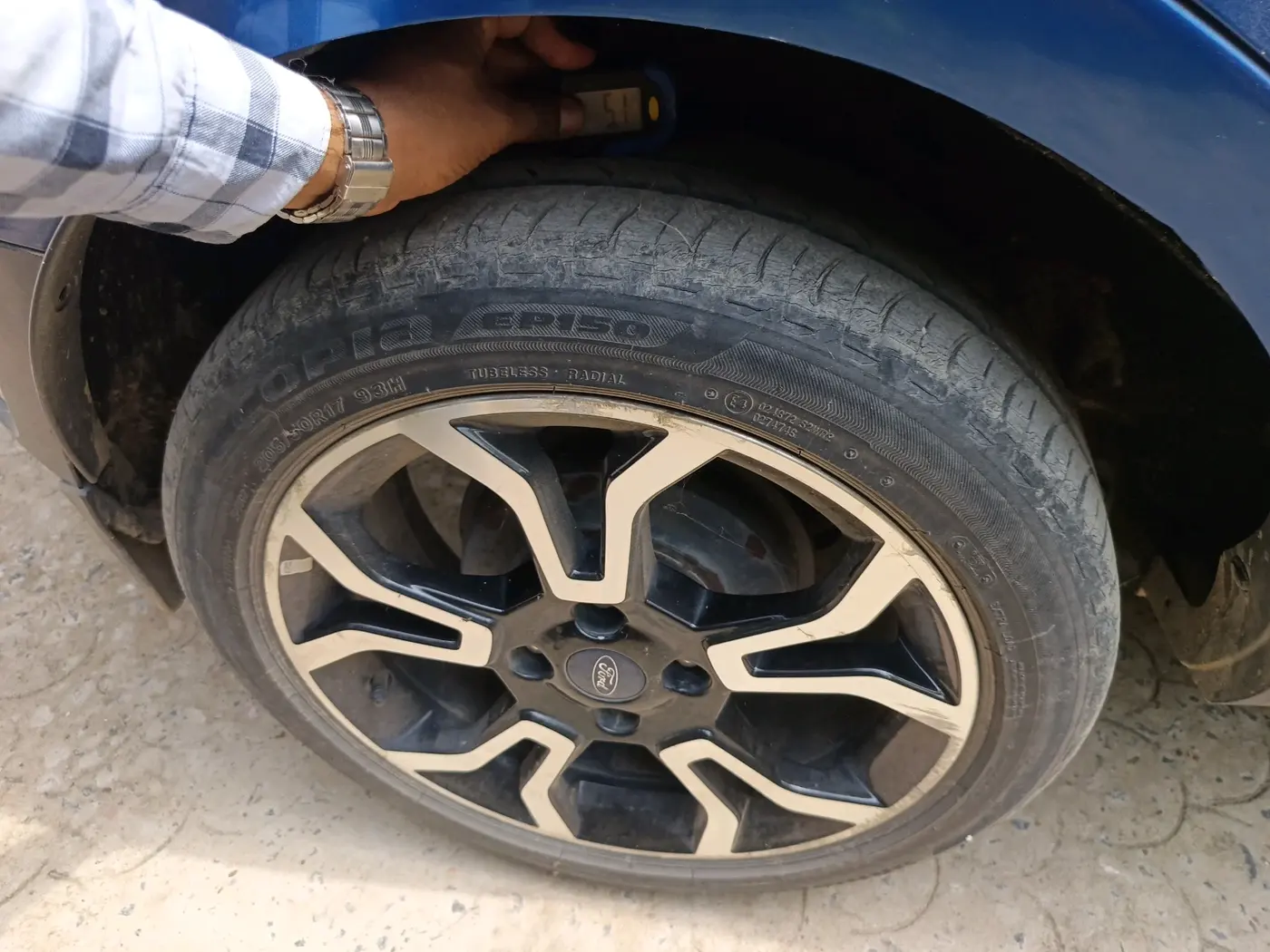 2019 Ford Ecosport TITANIUM 1.5L SIGNATURE EDITION (SUNROOF) PETROL, Petrol, Manual, 44,505 km, tyre