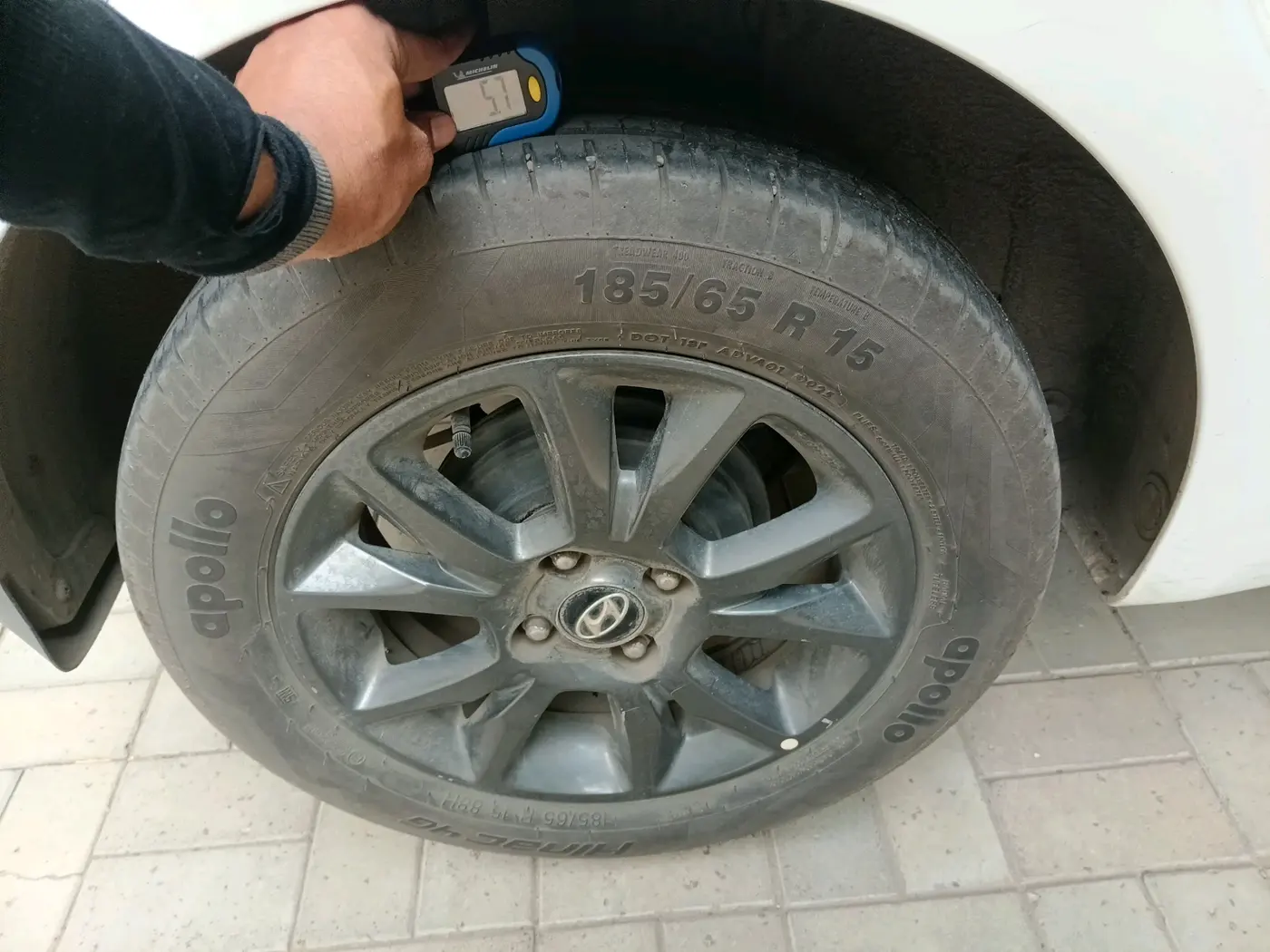 2019 Hyundai Elite i20 SPORTZ PLUS  1.2 CVT, Petrol, Automatic, 67,710 km, tyre