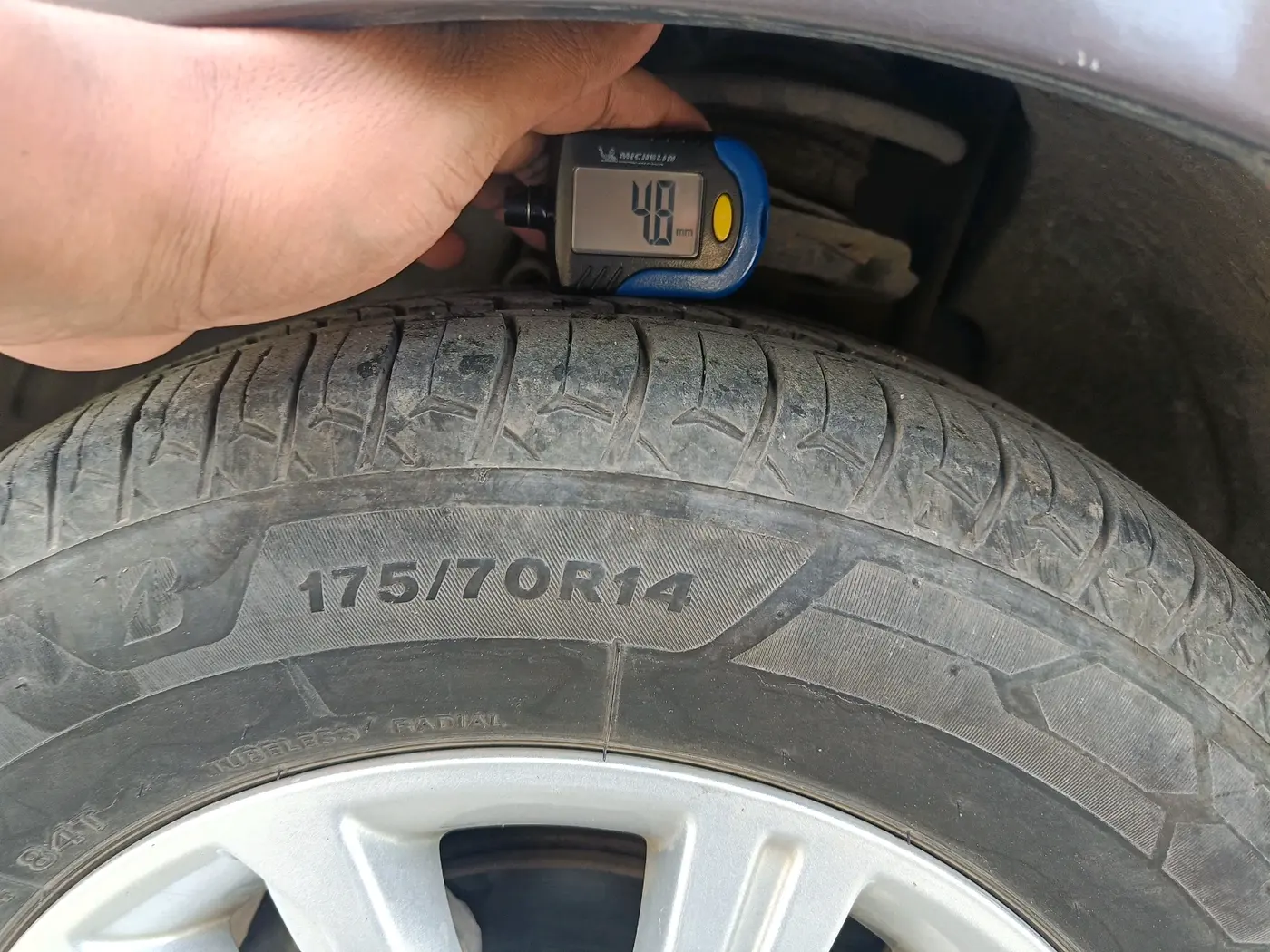 2018 Tata Tiago XZ PETROL, Petrol, Manual, 45,695 km, tyre