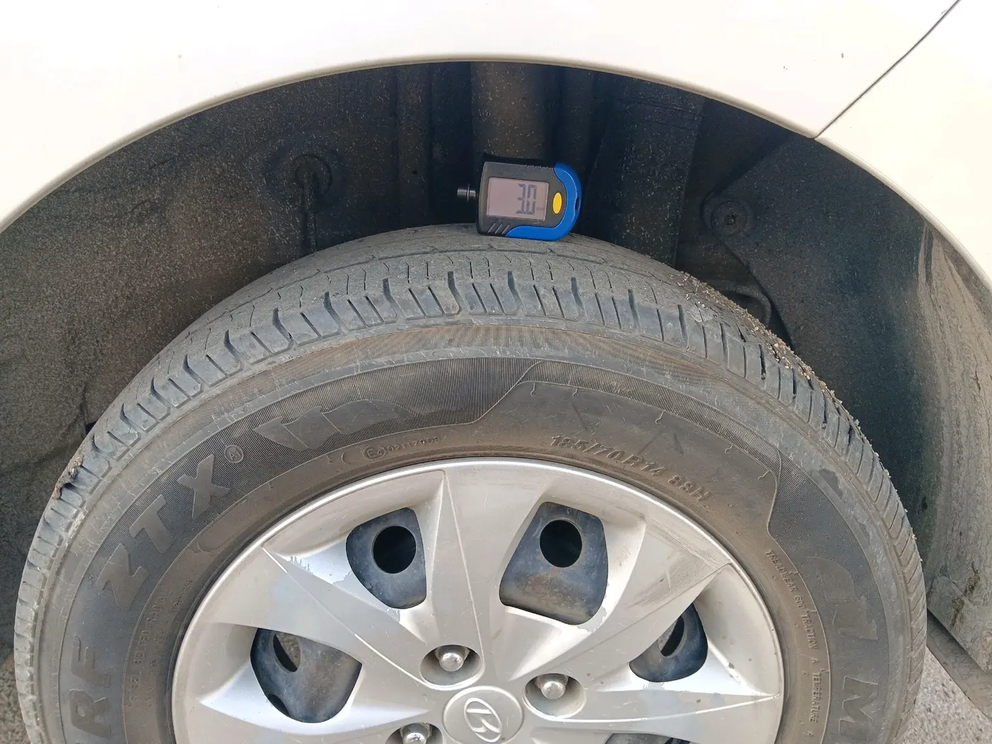2018 Hyundai Elite i20 SPORTZ 1.2, CNG, Manual, 96,709 km, tyre