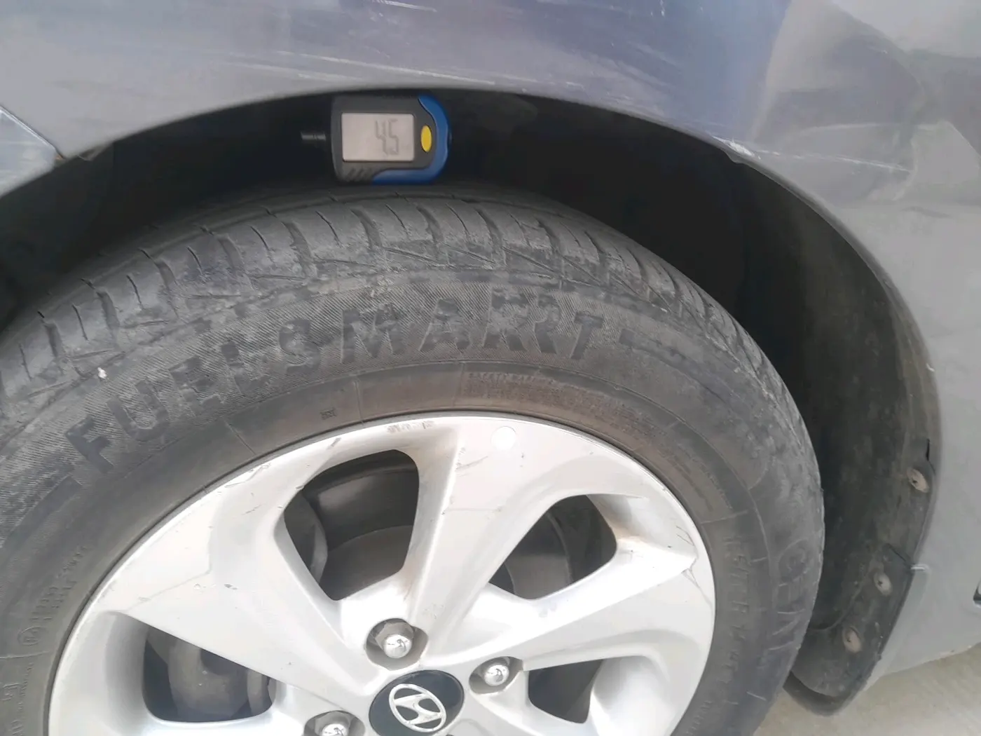 2018 Hyundai Xcent SX 1.2, Petrol, Manual, 68,568 km, tyre