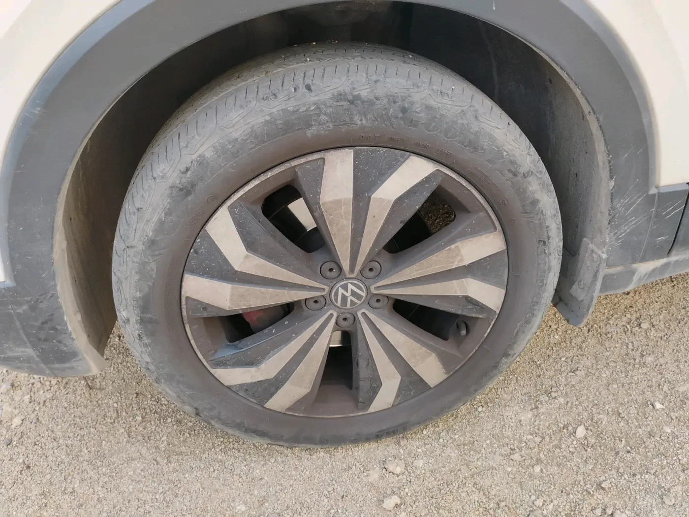 2022 Volkswagen TAIGUN GT PLUS 1.5 TSI DSG, Petrol, Automatic, 54,737 km, tyre