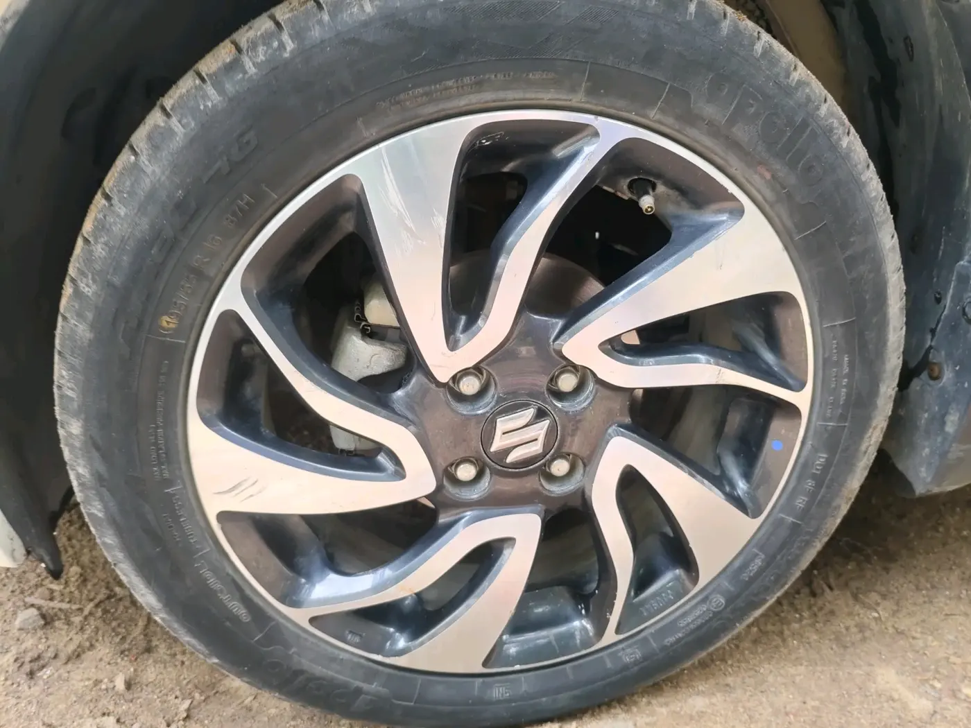 2020 Maruti Baleno ZETA CVT PETROL 1.2, Petrol, Automatic, 24,420 km, tyre