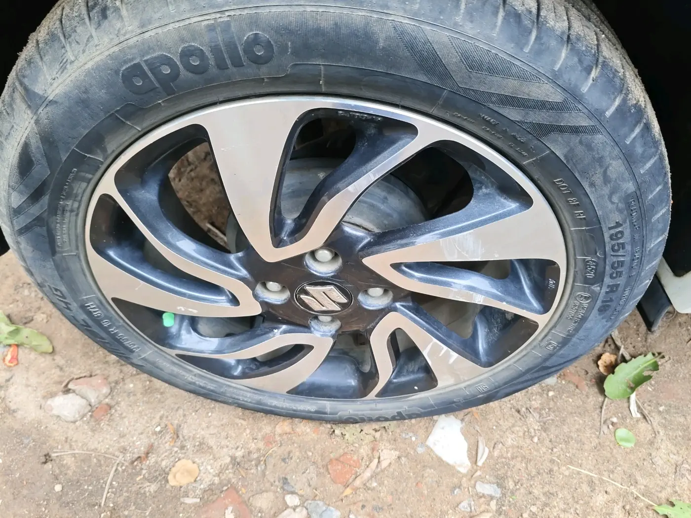 2020 Maruti Baleno ZETA CVT PETROL 1.2, Petrol, Automatic, 24,420 km, tyre