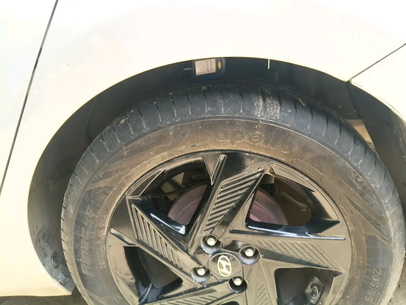 2022 Hyundai Verna SX 1.5 VTVT, Petrol, Manual, 67,227 km, tyre