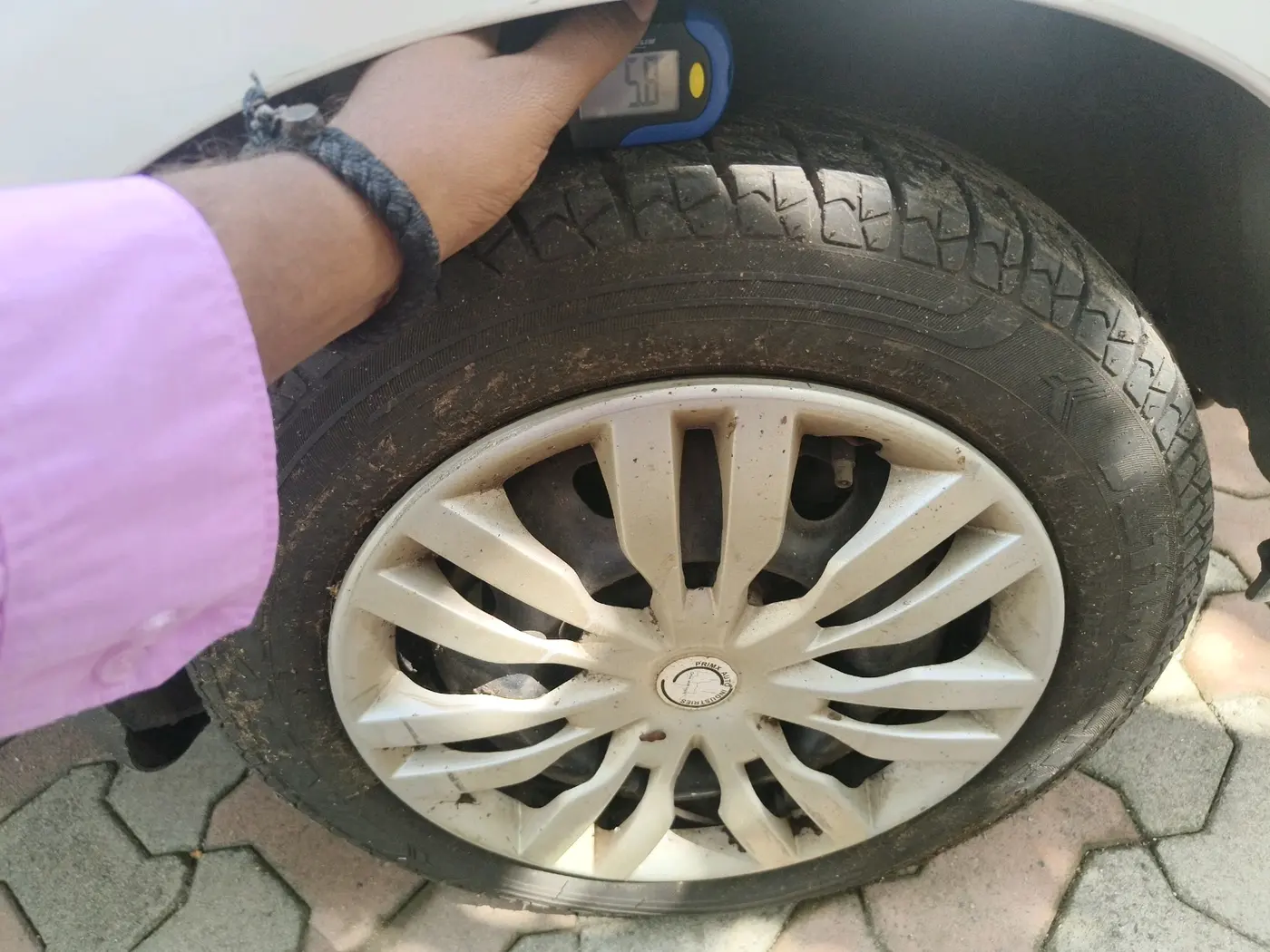 2012 Maruti Alto K10 VXI, Petrol, Manual, 40,296 km, tyre