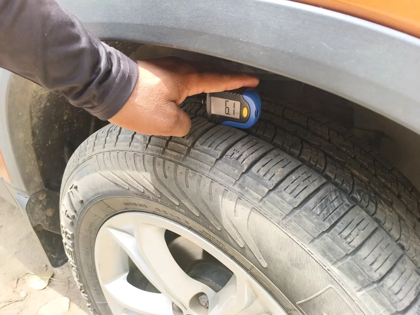 2019 Tata Harrier XZ 2.0L, Diesel, Manual, 70,952 km, tyre