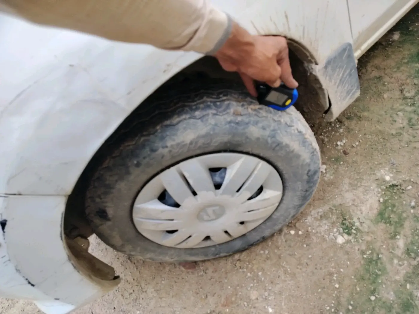 2014 Maruti Alto 800 LXI, Petrol, Manual, 60,671 km, tyre