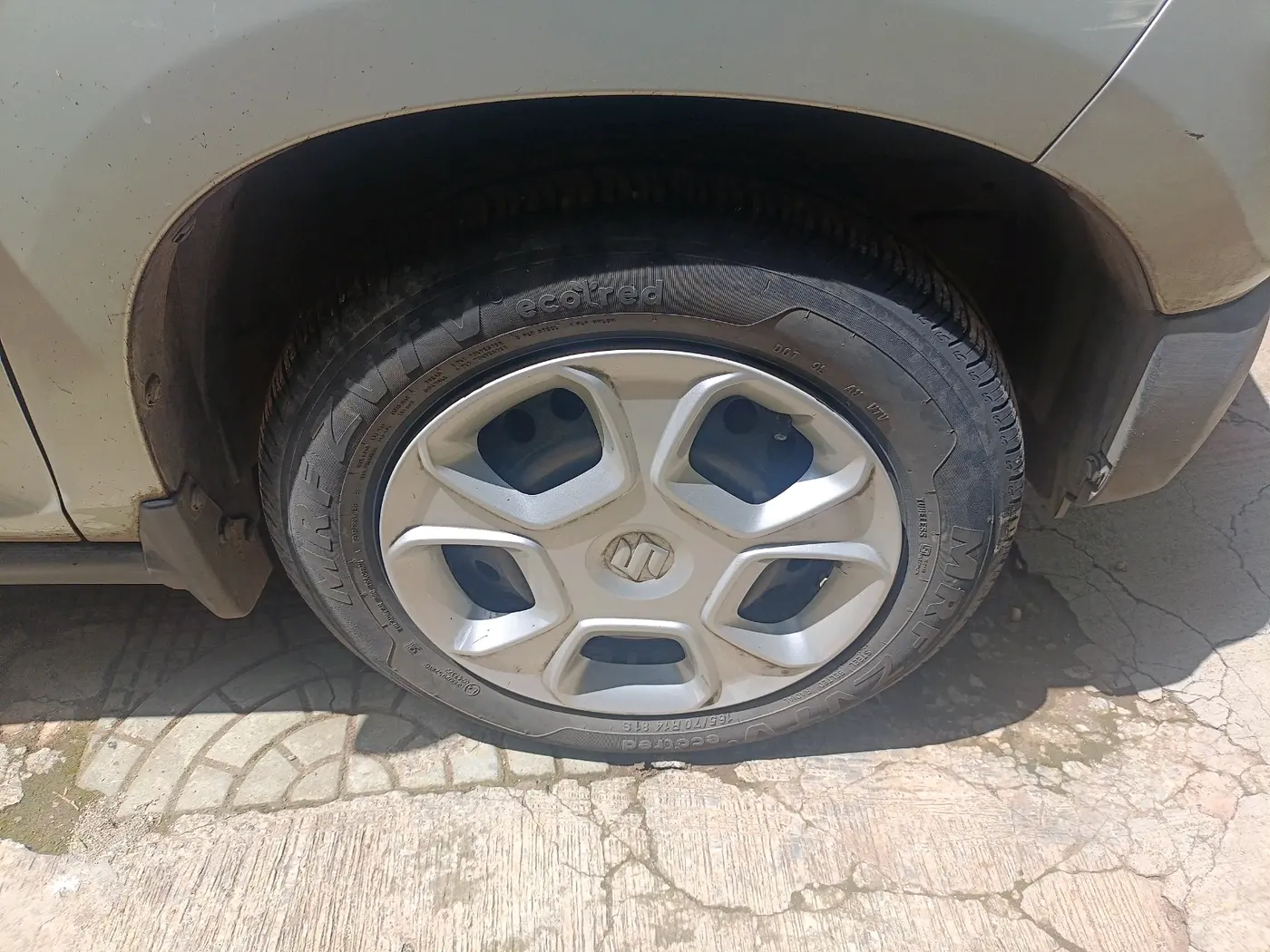 2022 Maruti S PRESSO VXI CNG, CNG, Manual, 84,153 km, tyre