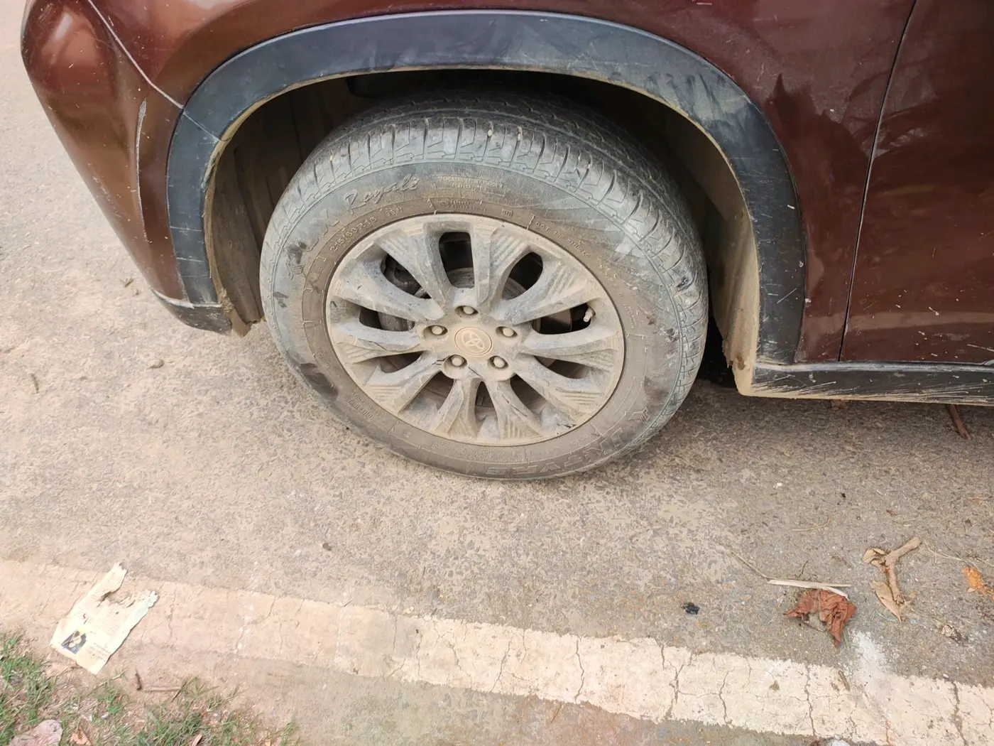 2022 Toyota URBAN CRUISER HIGH GRADE MT, Petrol, Manual, 43,982 km, tyre