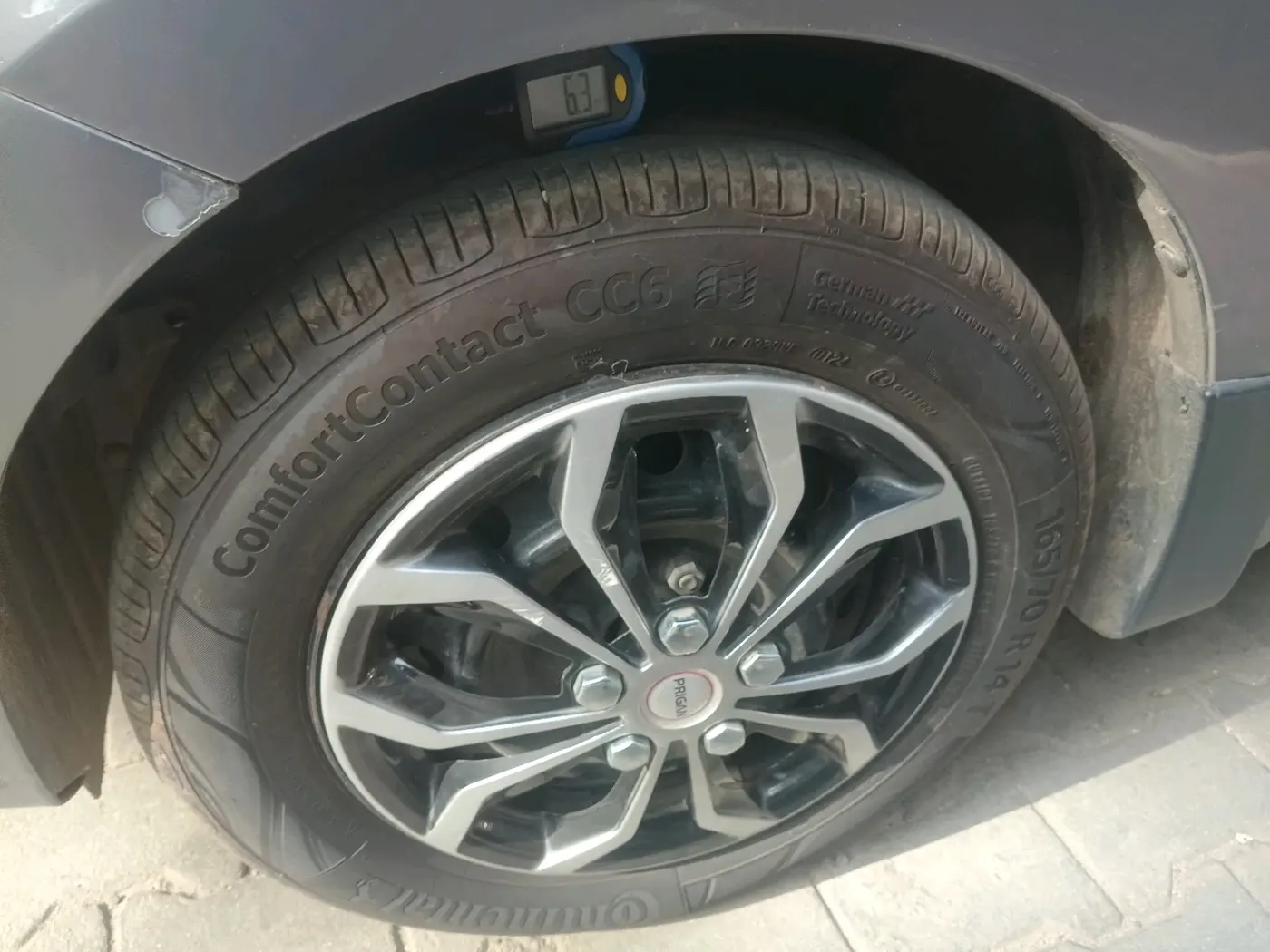 2014 Maruti Celerio VXI AMT, Petrol, Automatic, 56,710 km, tyre