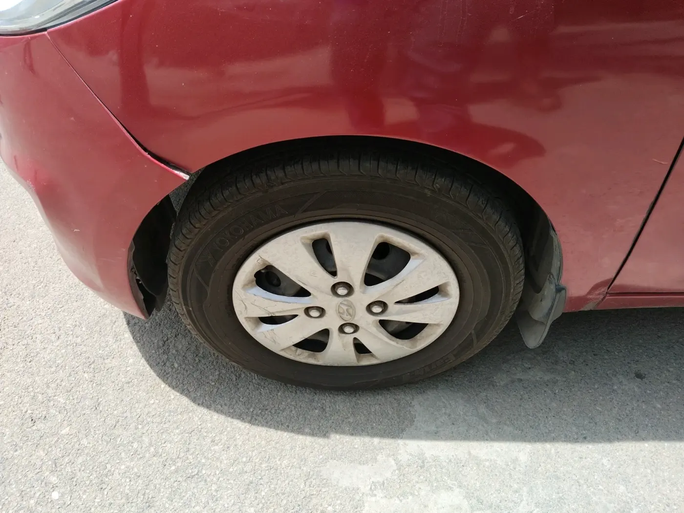 2011 Hyundai i10 SPORTZ 1.2, Petrol, Manual, 1,29,649 km, tyre