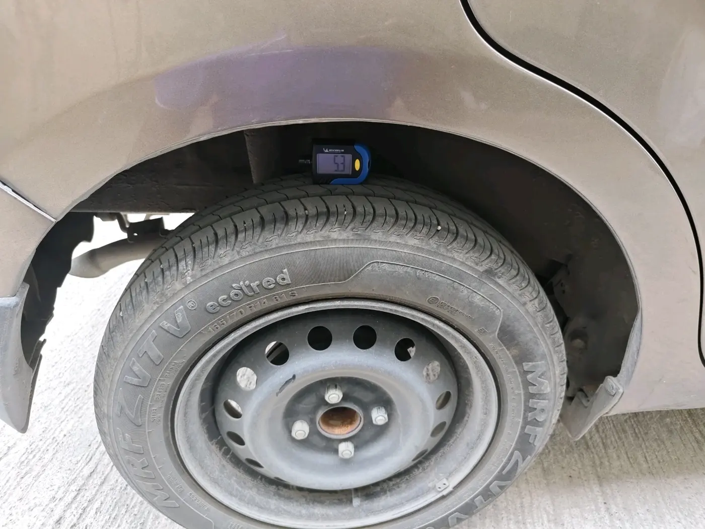 2024 Maruti New Wagon-R ZXI 1.2 AMT, Petrol, Automatic, 27,715 km, tyre