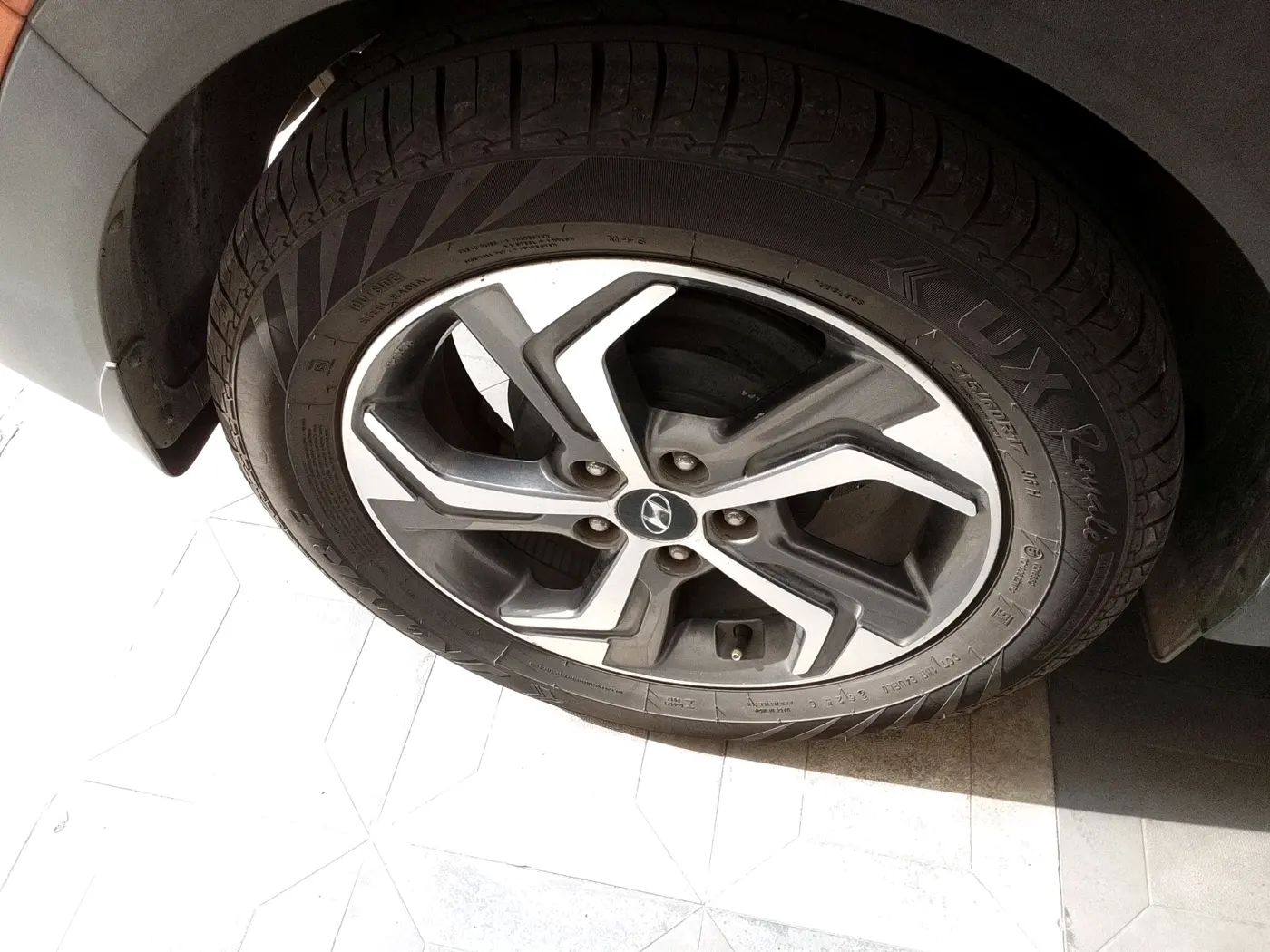 2019 Hyundai Creta SX AT 1.6 PETROL, Petrol, Automatic, 57,594 km, tyre