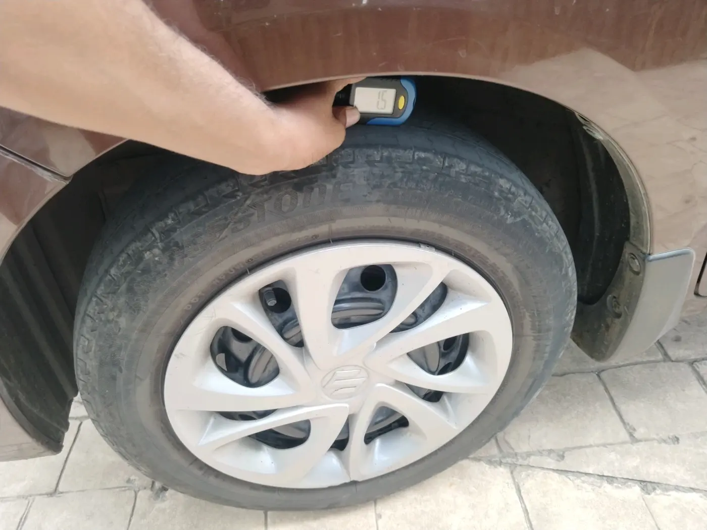 2022 Maruti Celerio VXI CNG, CNG, Manual, 57,211 km, tyre