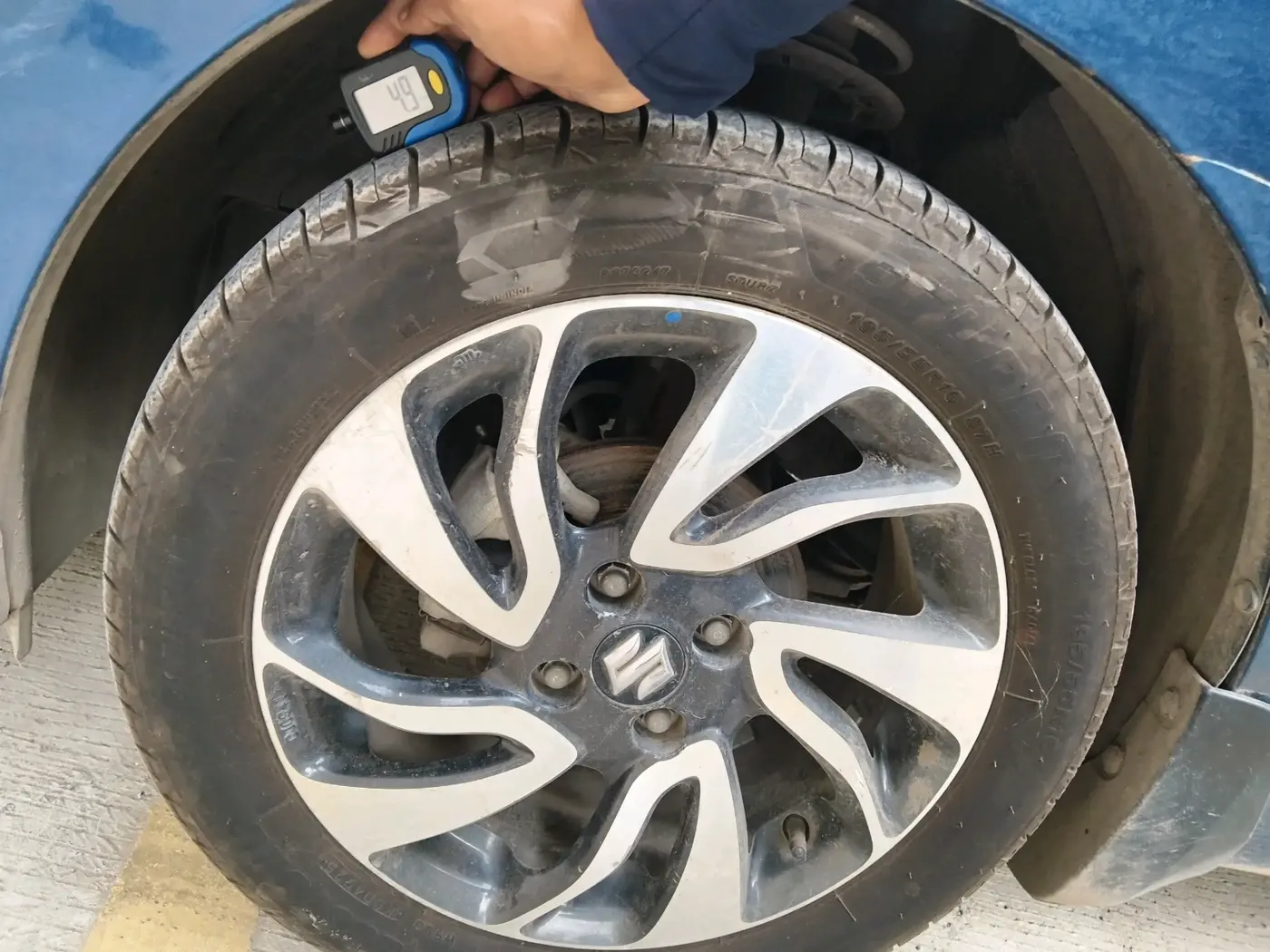 2020 Maruti Baleno ZETA PETROL 1.2, Petrol, Manual, 33,354 km, tyre