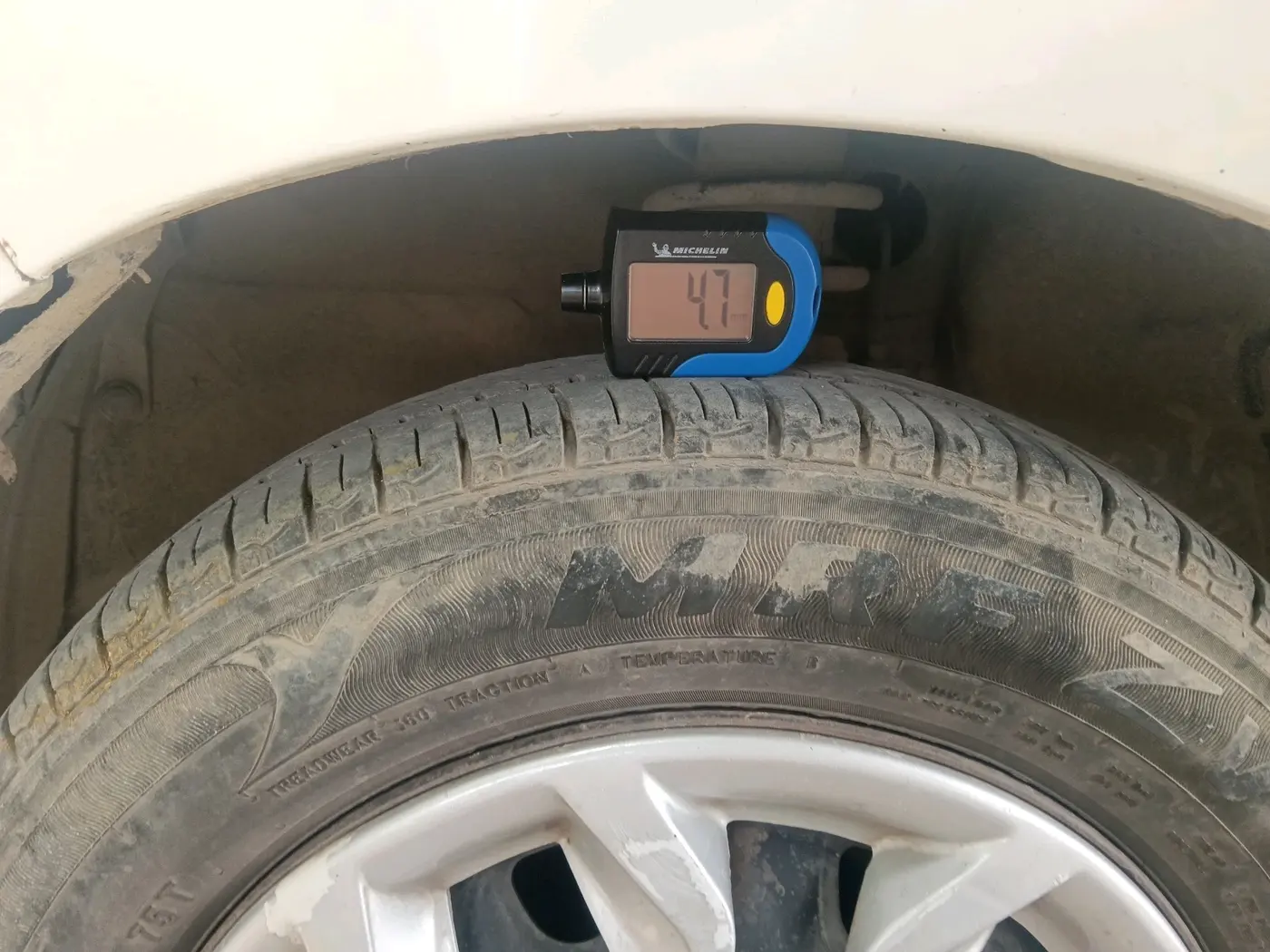 2018 Maruti Alto K10 VXI, Petrol, Manual, 1,51,431 km, tyre