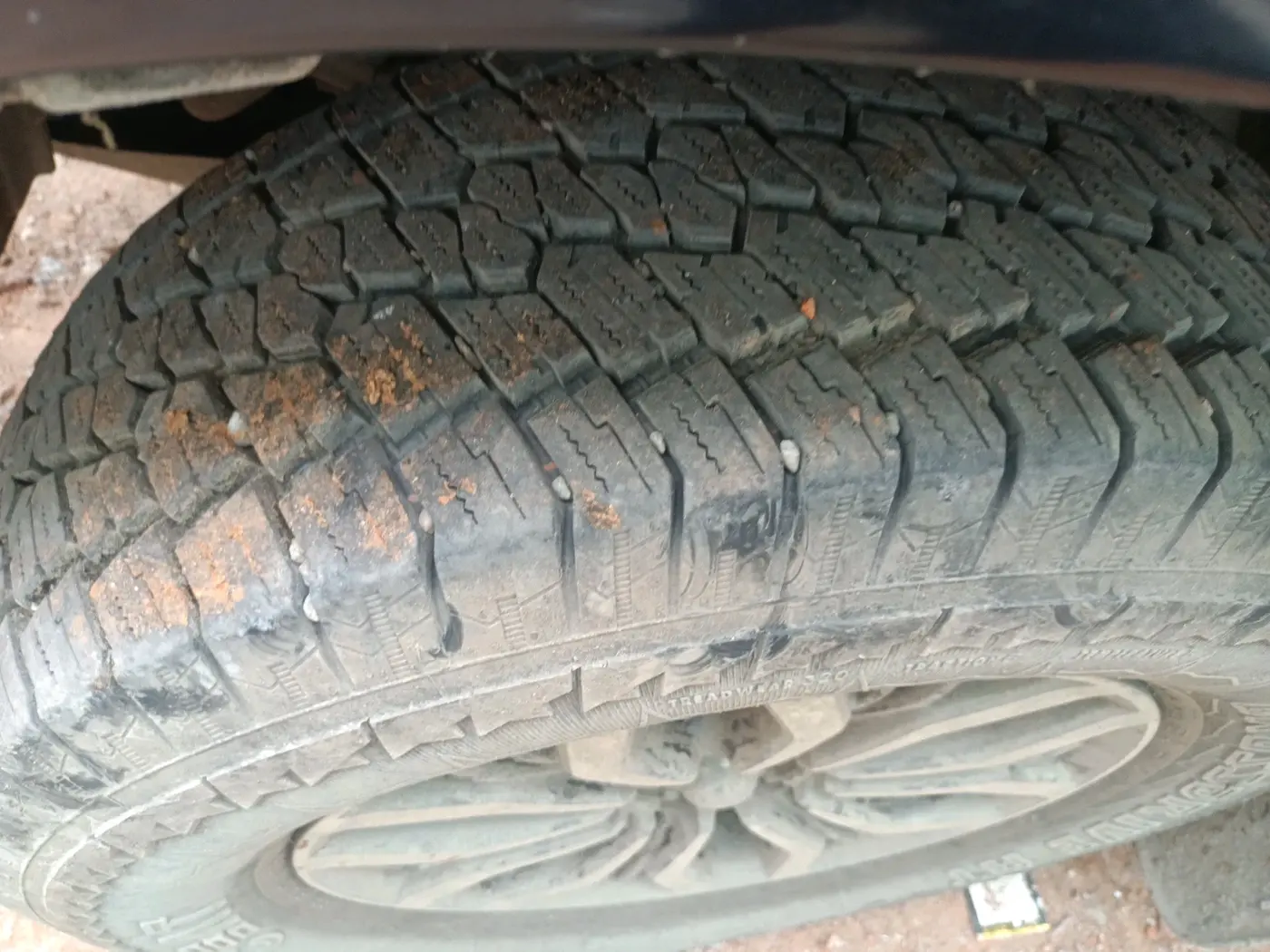 2017 ISUZU MU-X 4x2 AT, Diesel, Automatic, 99,425 km, tyre