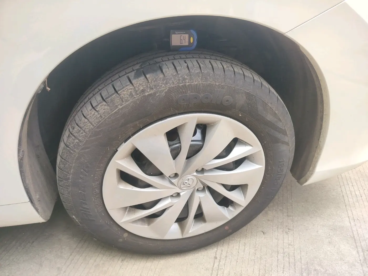 2025 Toyota Glanza E, Petrol, Manual, 3,945 km, tyre