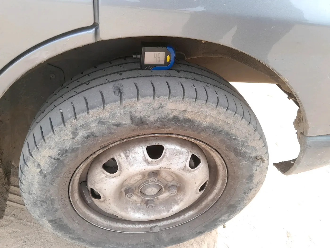 2020 Maruti Eeco 5 STR WITH A/C+HTR, Petrol, Manual, 1,03,248 km, tyre
