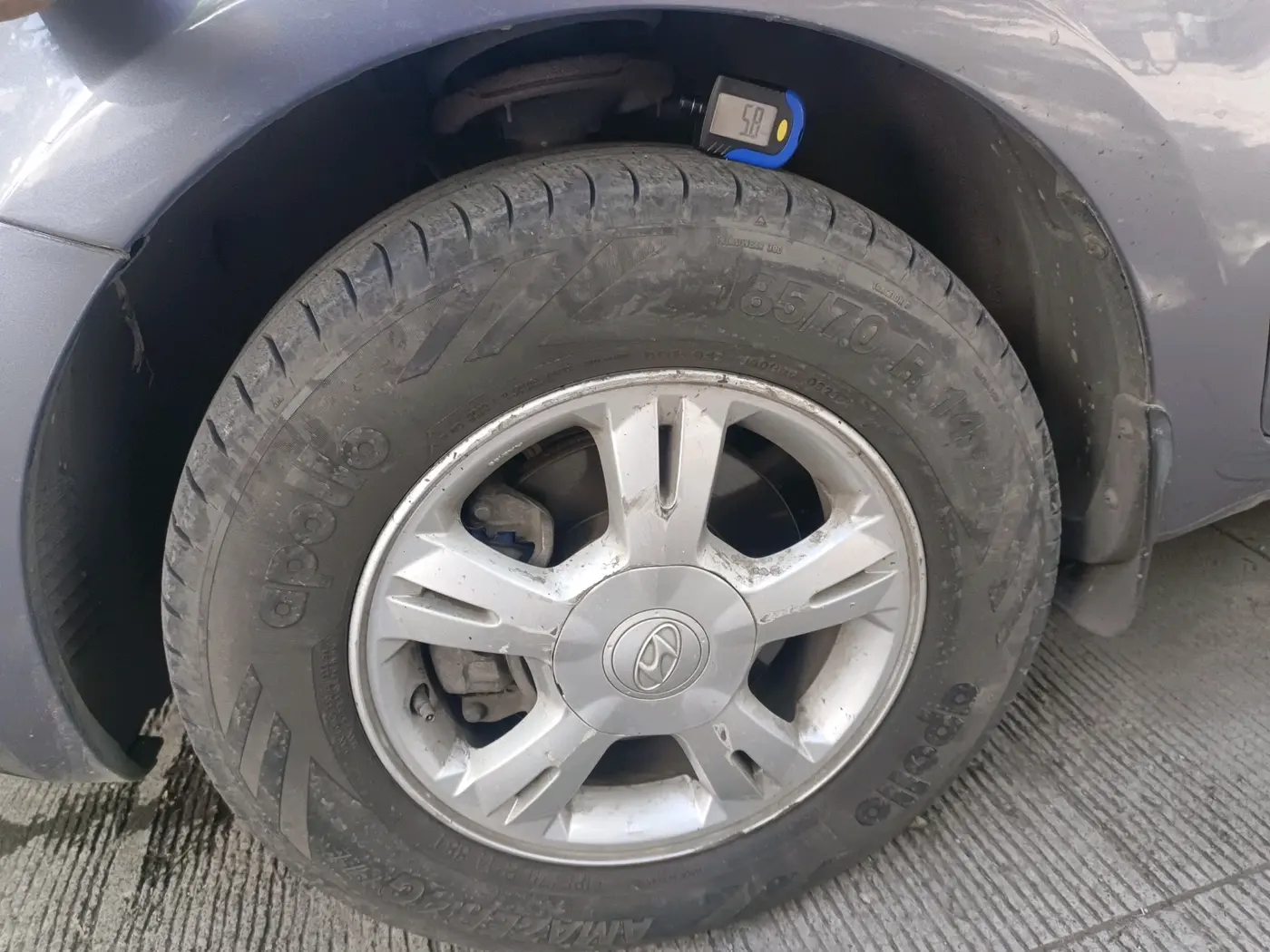 2011 Hyundai i20 ASTA 1.4 CRDI, Diesel, Manual, 1,76,129 km, tyre