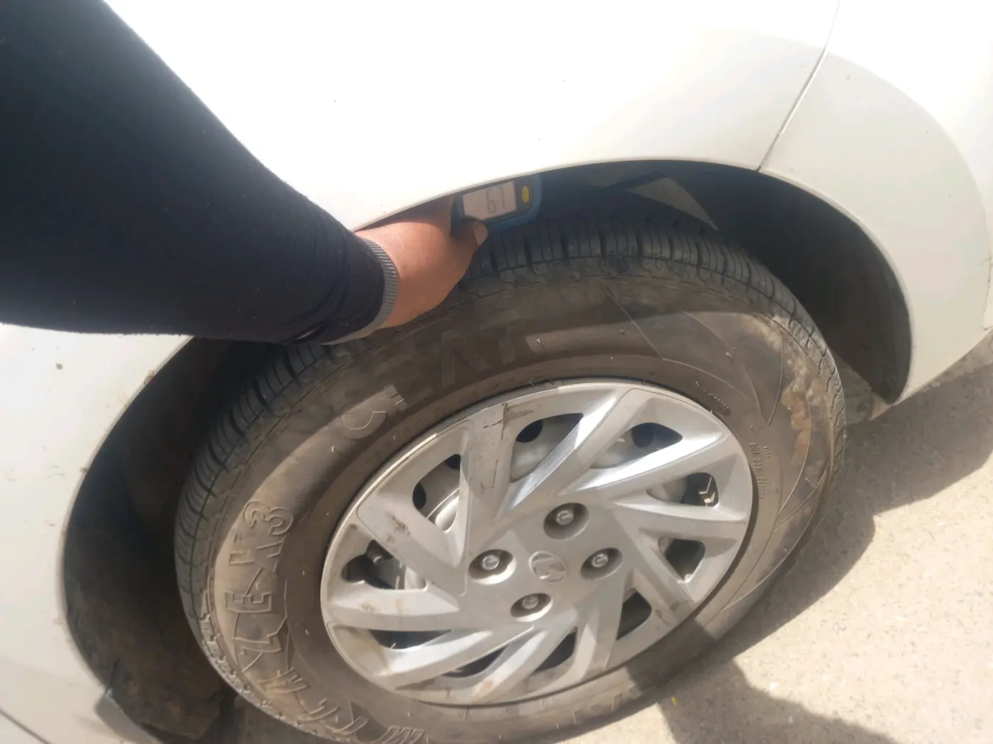 2022 Hyundai NEW SANTRO SPORTZ CNG, CNG, Manual, 80,143 km, tyre