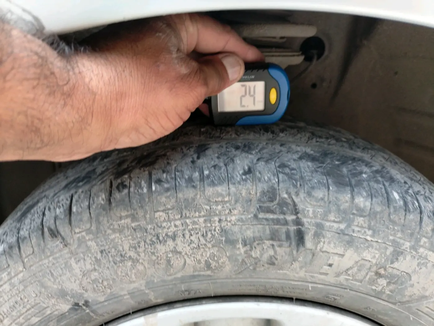 2021 Maruti New Wagon-R LXI CNG 1.0, CNG, Manual, 1,04,226 km, tyre