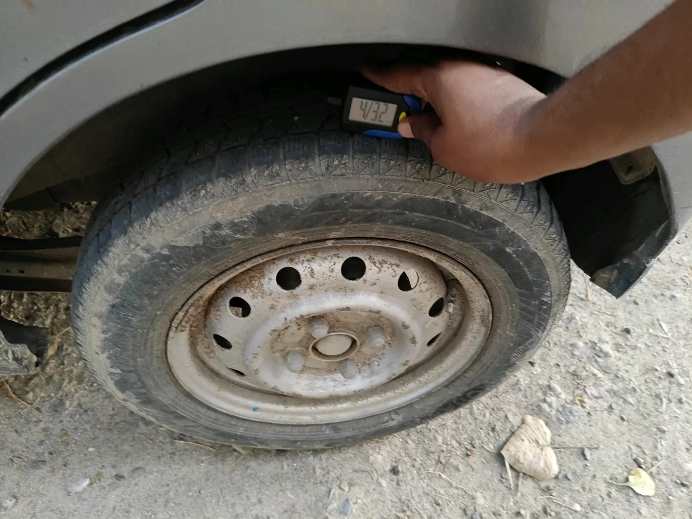 2017 Maruti Wagon R 1.0 LXI CNG, CNG, Manual, 1,92,662 km, tyre