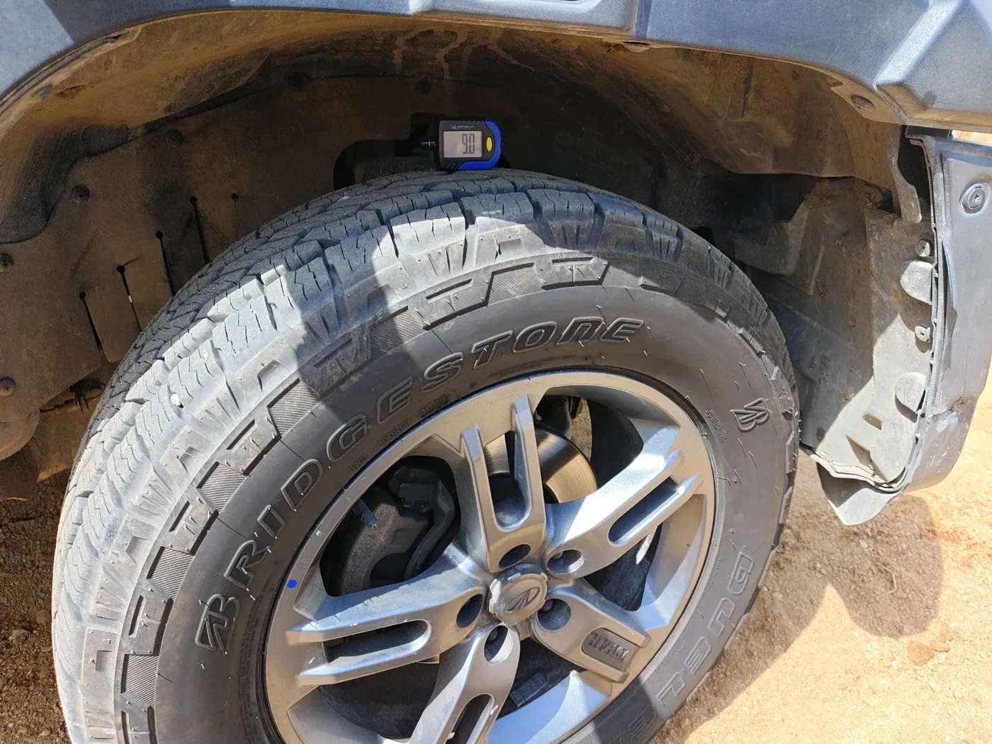 2022 Mahindra Thar LX D AT 4WD HT, Diesel, Automatic, 69,694 km, tyre