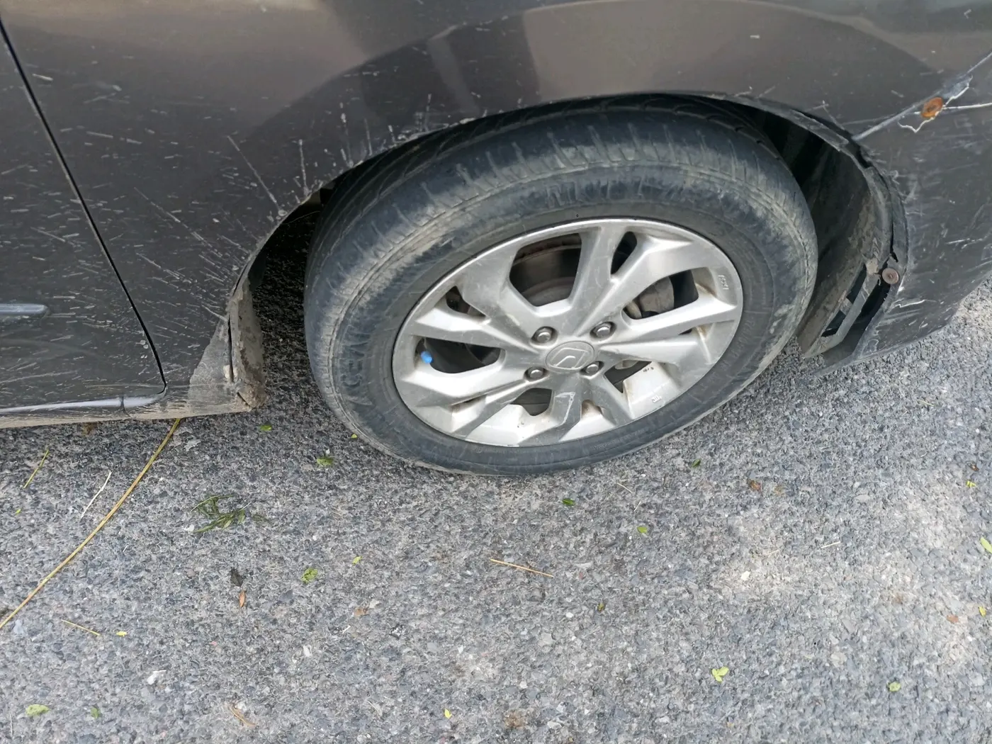 2019 Honda Amaze 1.2L I-VTEC V CVT, CNG, Automatic, 91,209 km, tyre