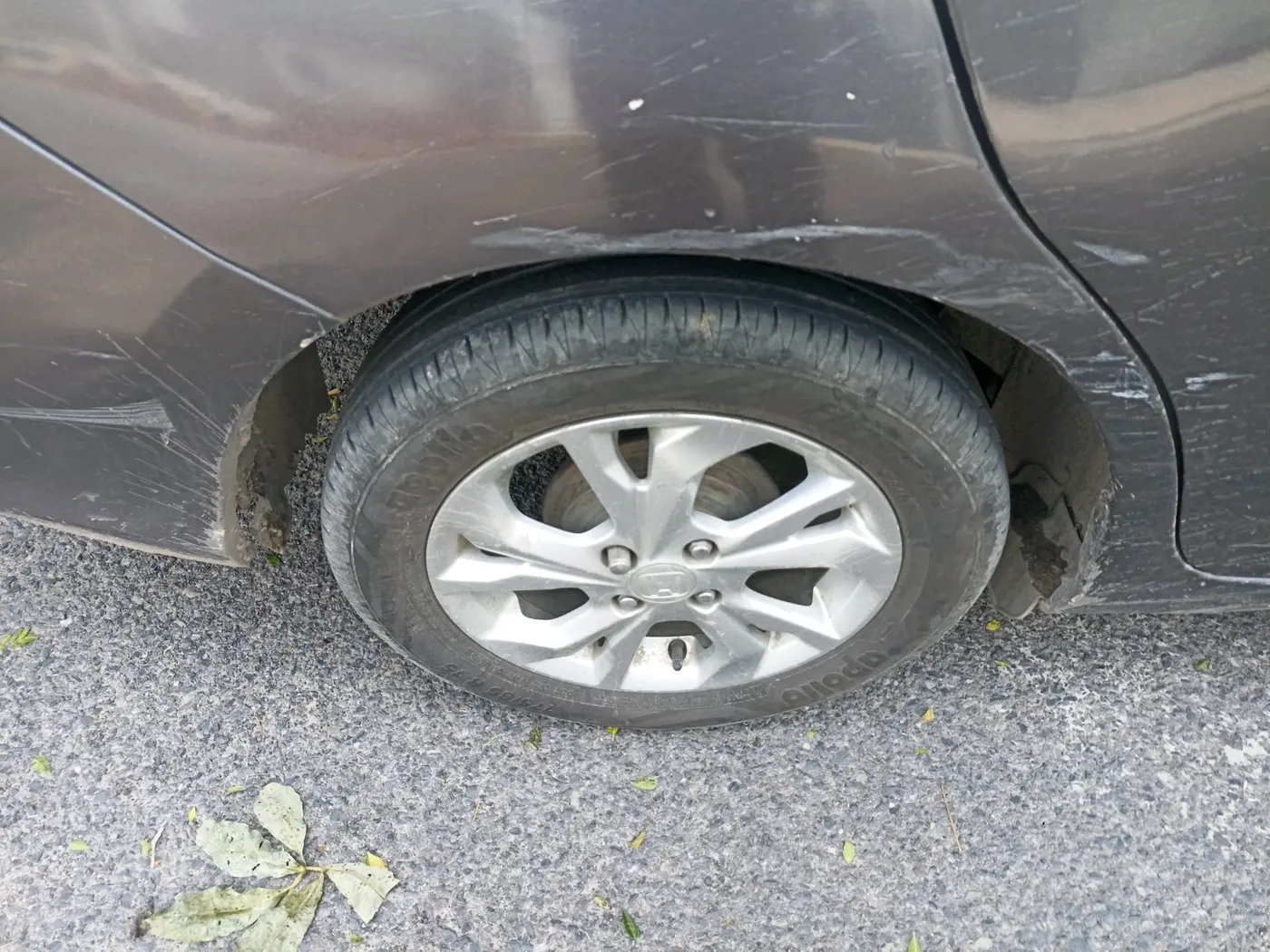 2019 Honda Amaze 1.2L I-VTEC V CVT, CNG, Automatic, 91,209 km, tyre