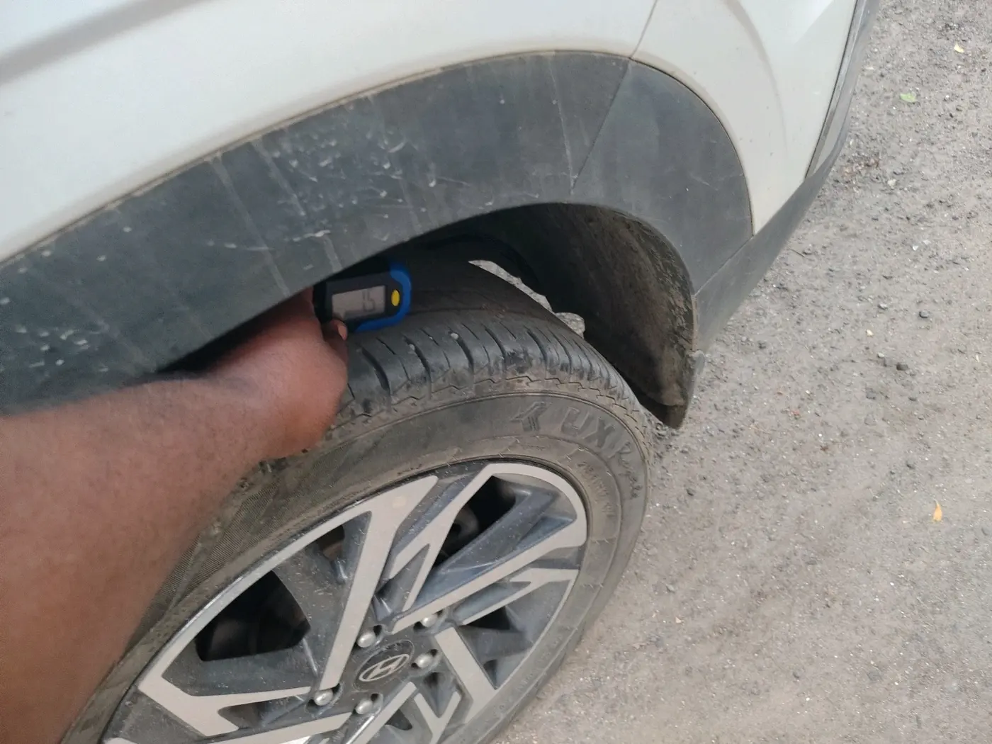 2024 Hyundai Creta E 1.5 DIESEL, Diesel, Manual, 40,273 km, tyre
