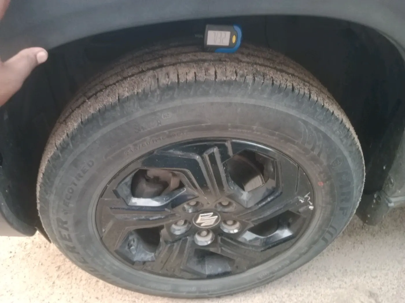 2022 Maruti BREZZA ZXI SMART HYBRID , Petrol, Manual, 58,240 km, tyre