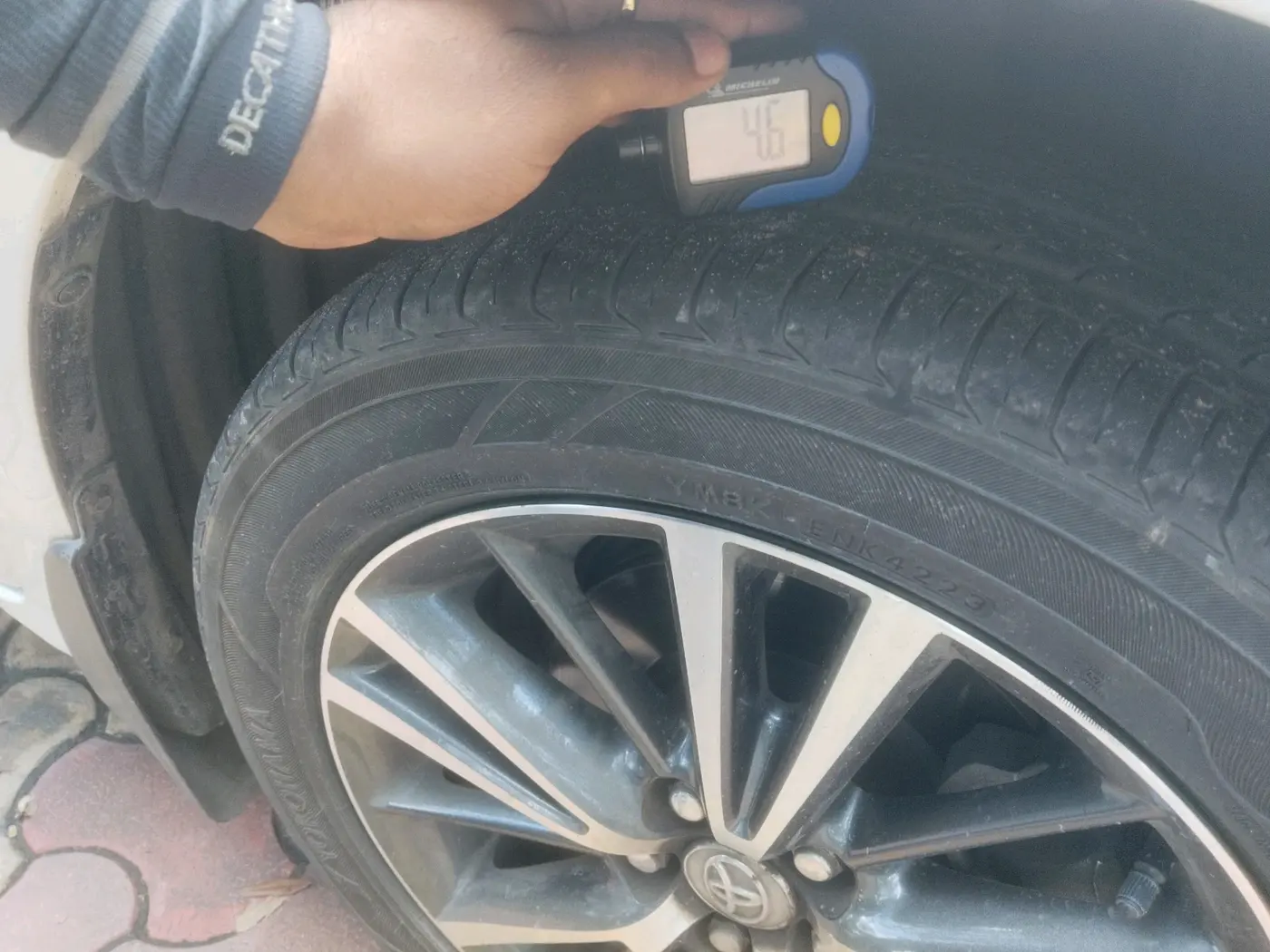 2019 Toyota Corolla Altis GL PETROL, Petrol, Manual, 73,397 km, tyre