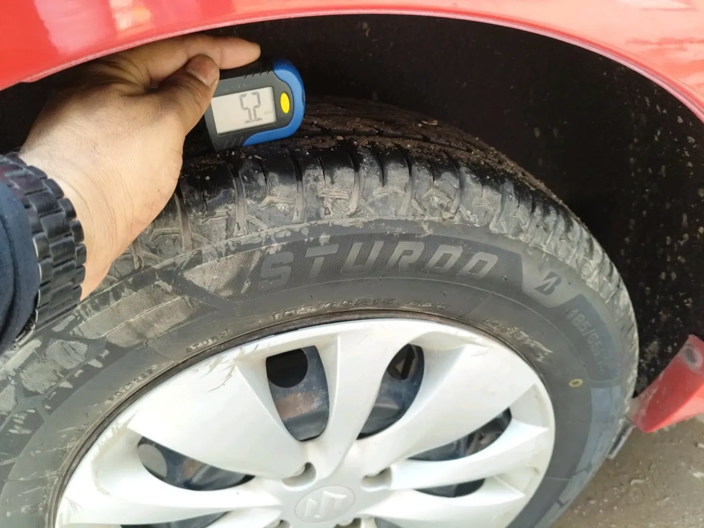 2018 Maruti Baleno DELTA PETROL 1.2, Petrol, Manual, 74,443 km, tyre