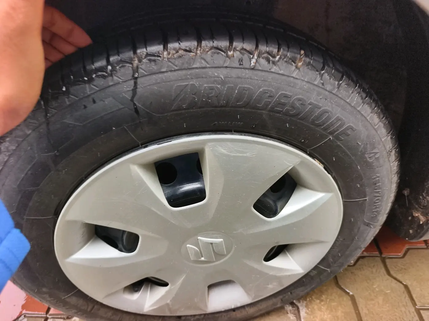 2021 Maruti New Wagon-R VXI 1.2, CNG, Manual, 67,199 km, tyre
