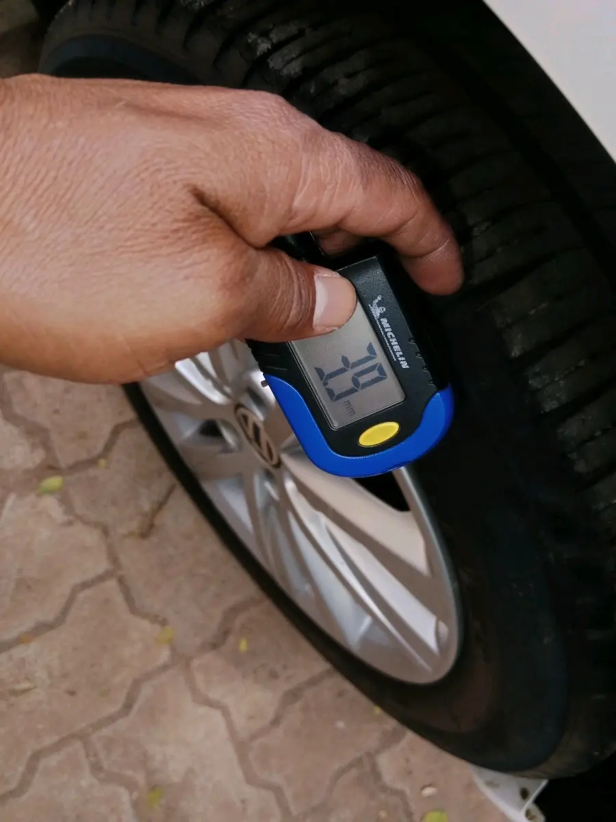 2015 Volkswagen Polo GT TSI AT, Petrol, Automatic, 1,23,141 km, tyre