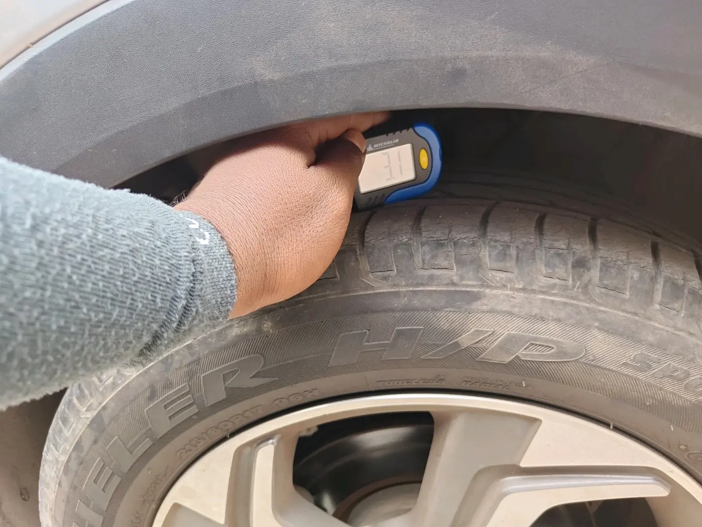 2018 Hyundai Creta SX (O) 1.6 PETROL, Petrol, Manual, 42,788 km, tyre
