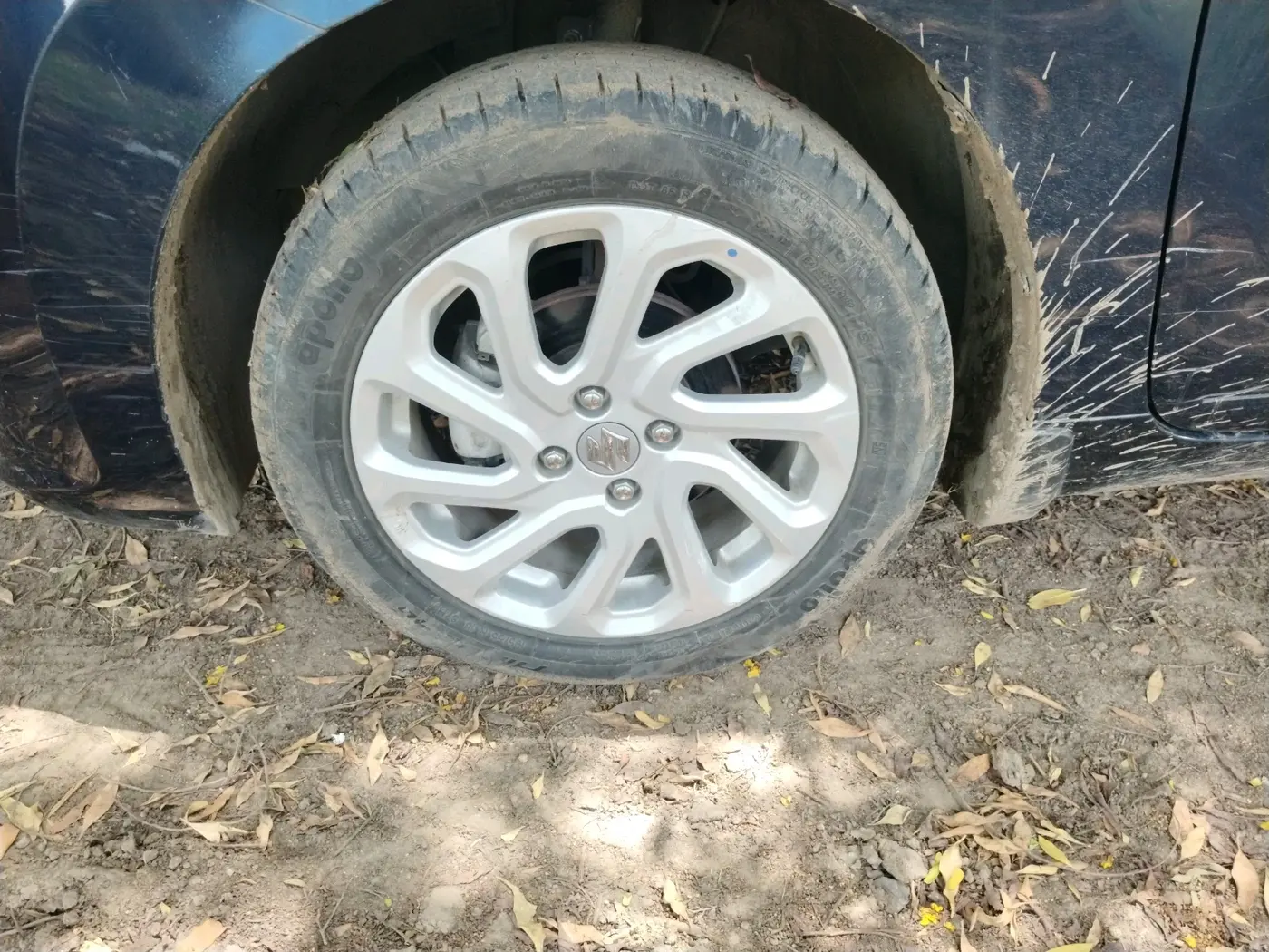 2024 Maruti Baleno ZETA PETROL 1.2, Petrol, Manual, 22,159 km, tyre