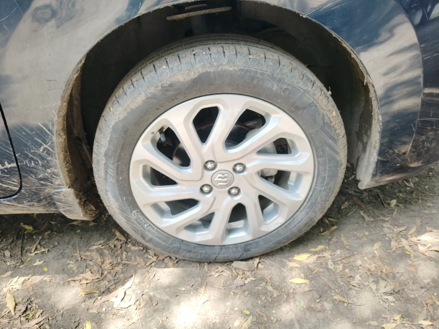 2024 Maruti Baleno ZETA PETROL 1.2, Petrol, Manual, 22,159 km, tyre