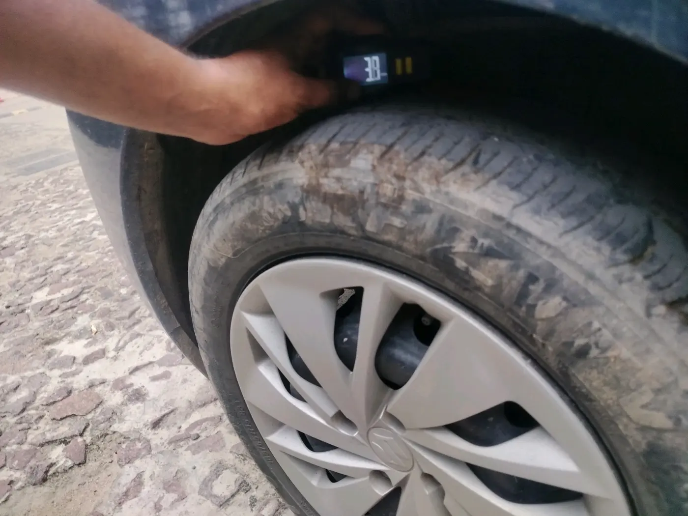 2018 Maruti Baleno DELTA PETROL 1.2, Petrol, Manual, 1,73,657 km, tyre