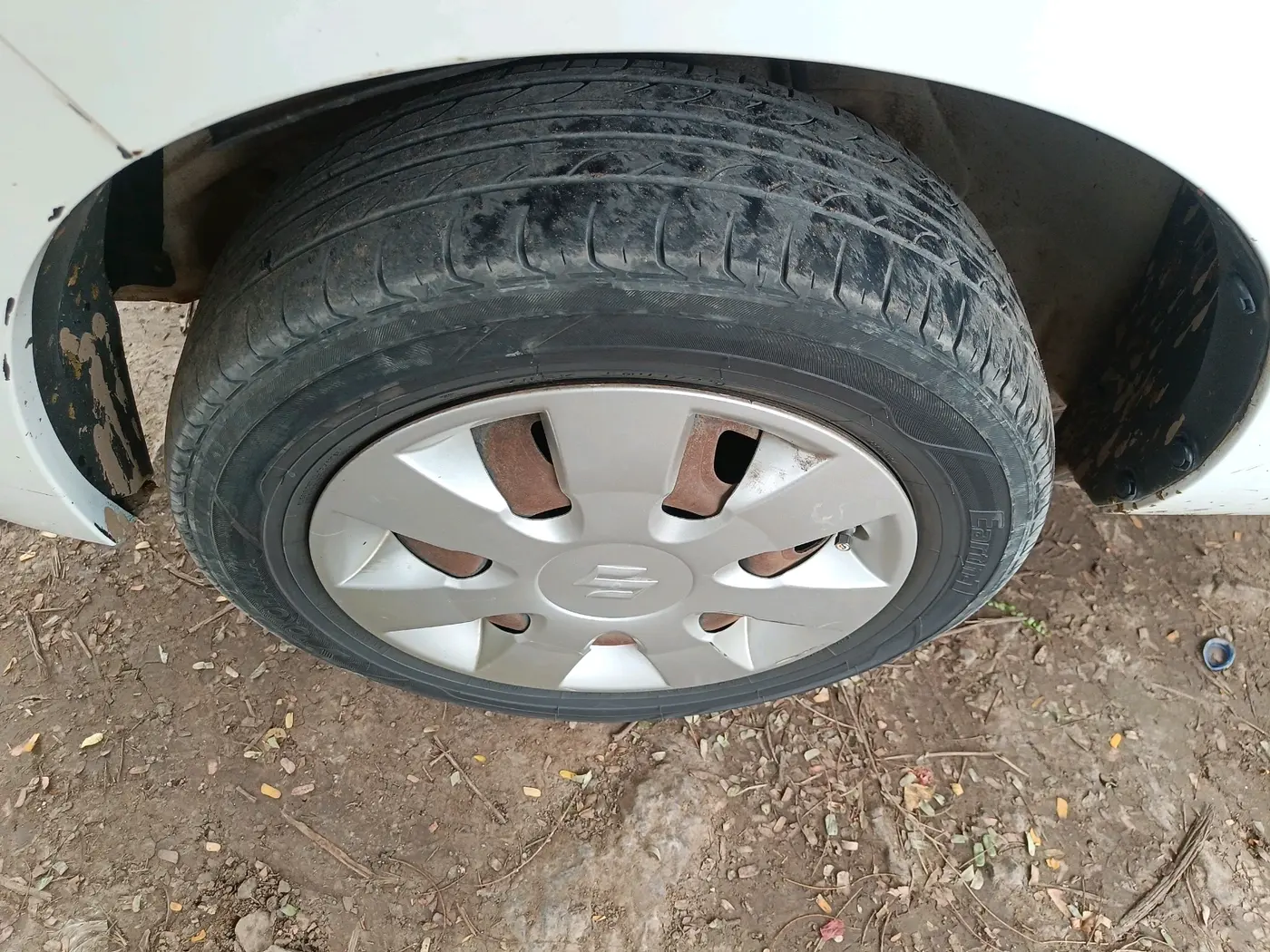 2017 Maruti Alto K10 VXI, Petrol, Manual, 1,27,213 km, tyre