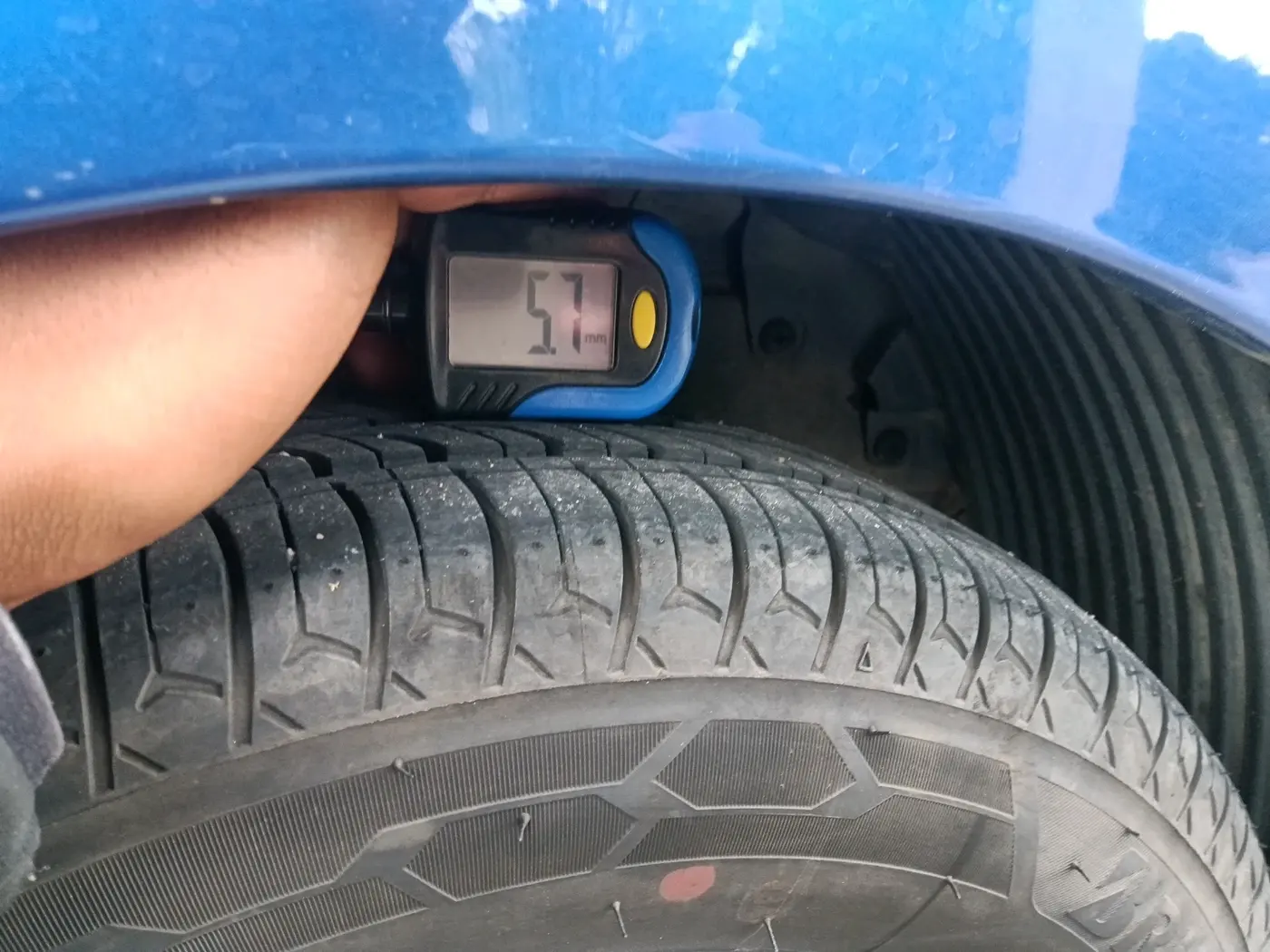2014 Hyundai Eon D-LITE+, Petrol, Manual, 89,091 km, tyre