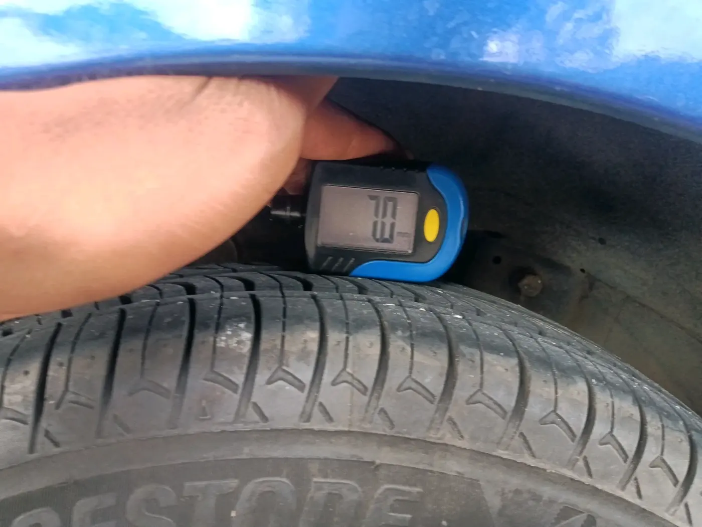 2014 Hyundai Eon D-LITE+, Petrol, Manual, 89,091 km, tyre