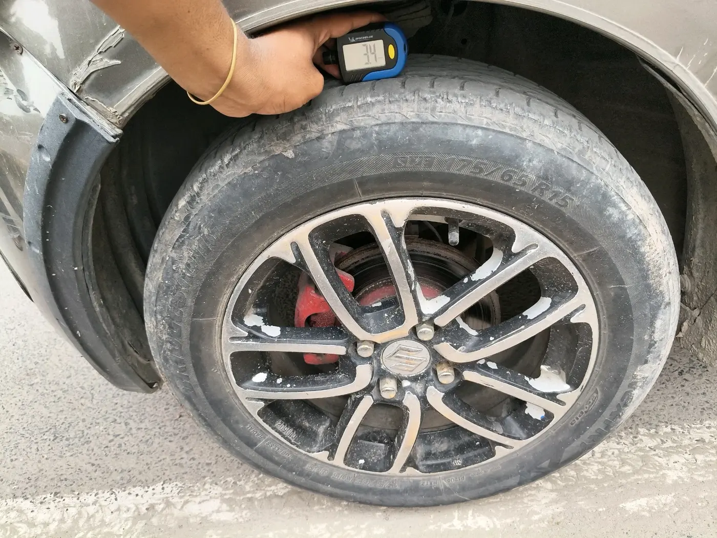 2021 Maruti New Wagon-R LXI CNG 1.0, CNG, Manual, 52,866 km, tyre