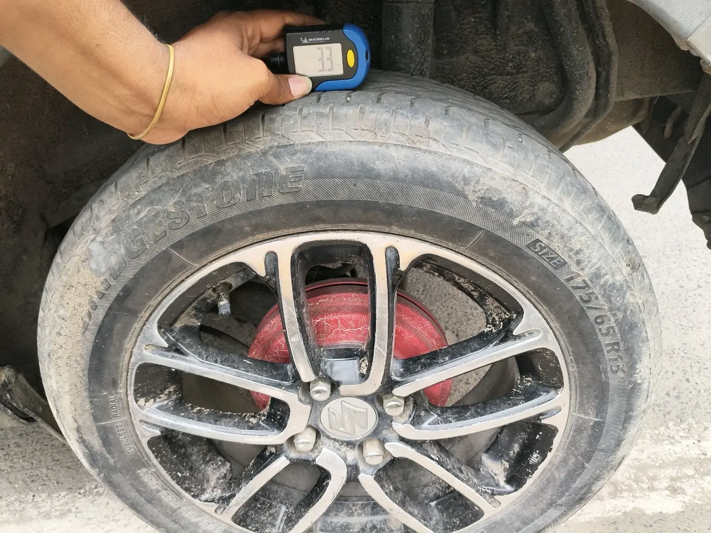 2021 Maruti New Wagon-R LXI CNG 1.0, CNG, Manual, 52,866 km, tyre