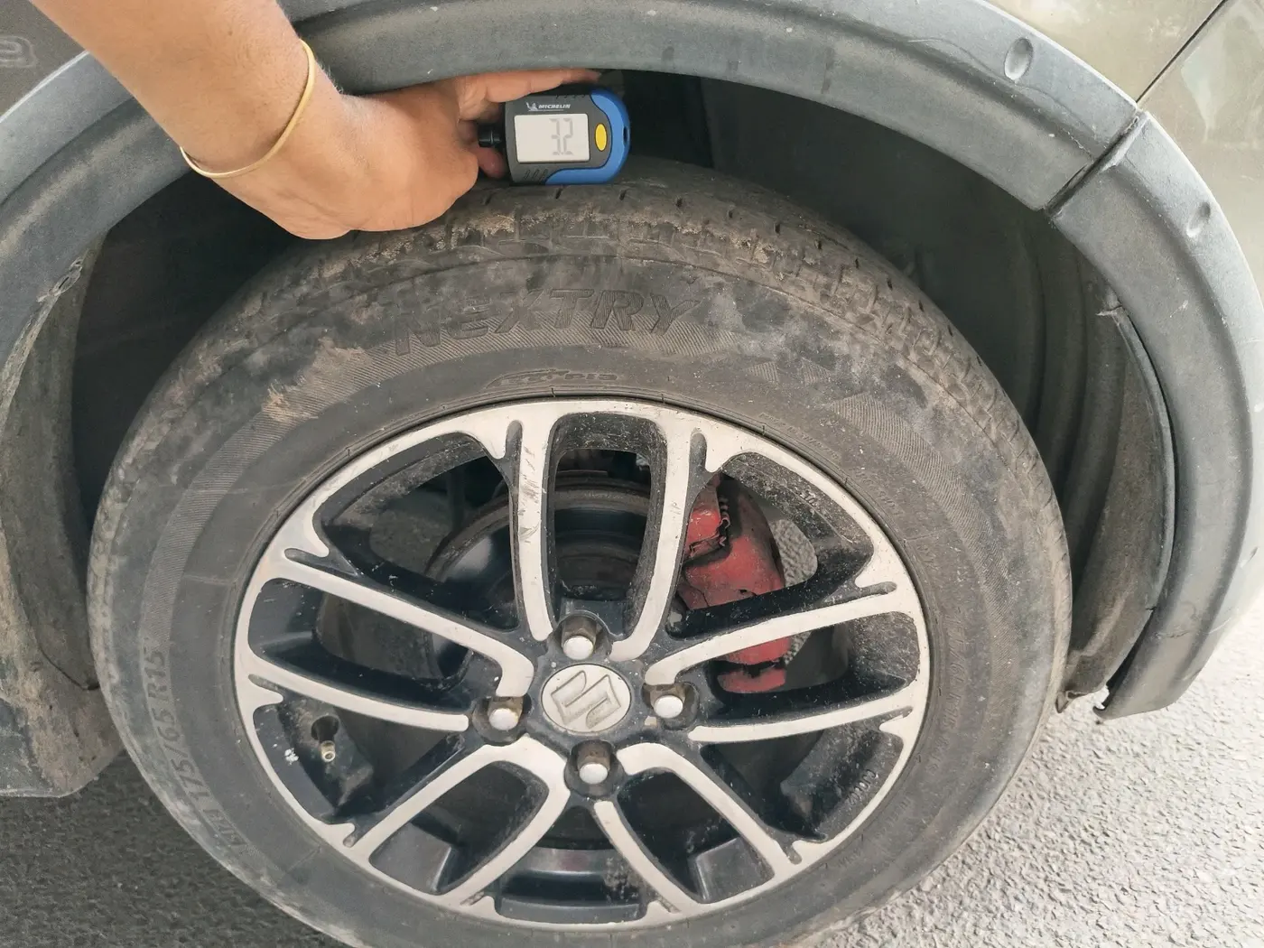 2021 Maruti New Wagon-R LXI CNG 1.0, CNG, Manual, 52,866 km, tyre