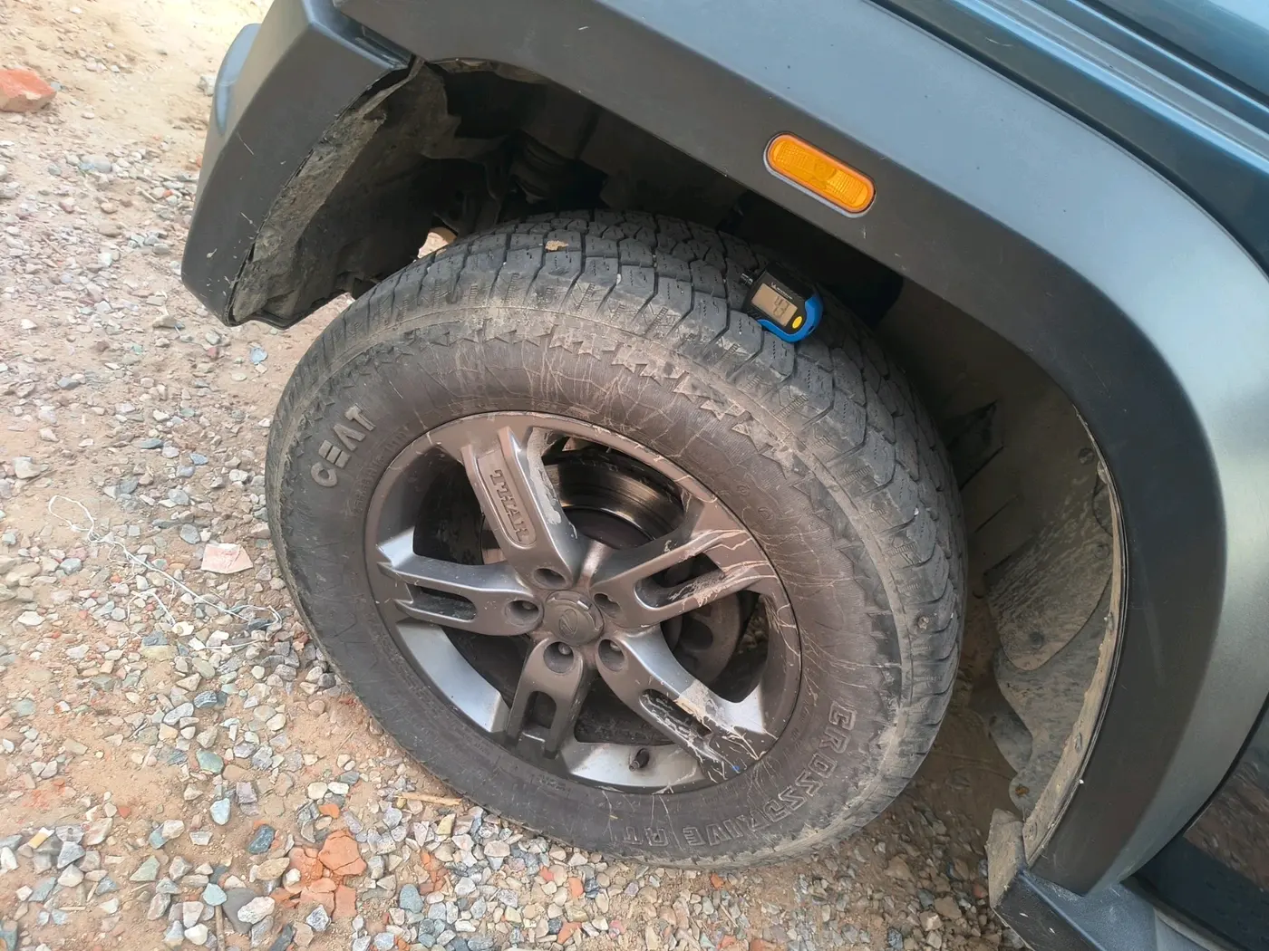2021 Mahindra Thar LX HARD TOP 4WD MT, Diesel, Manual, 1,15,004 km, tyre