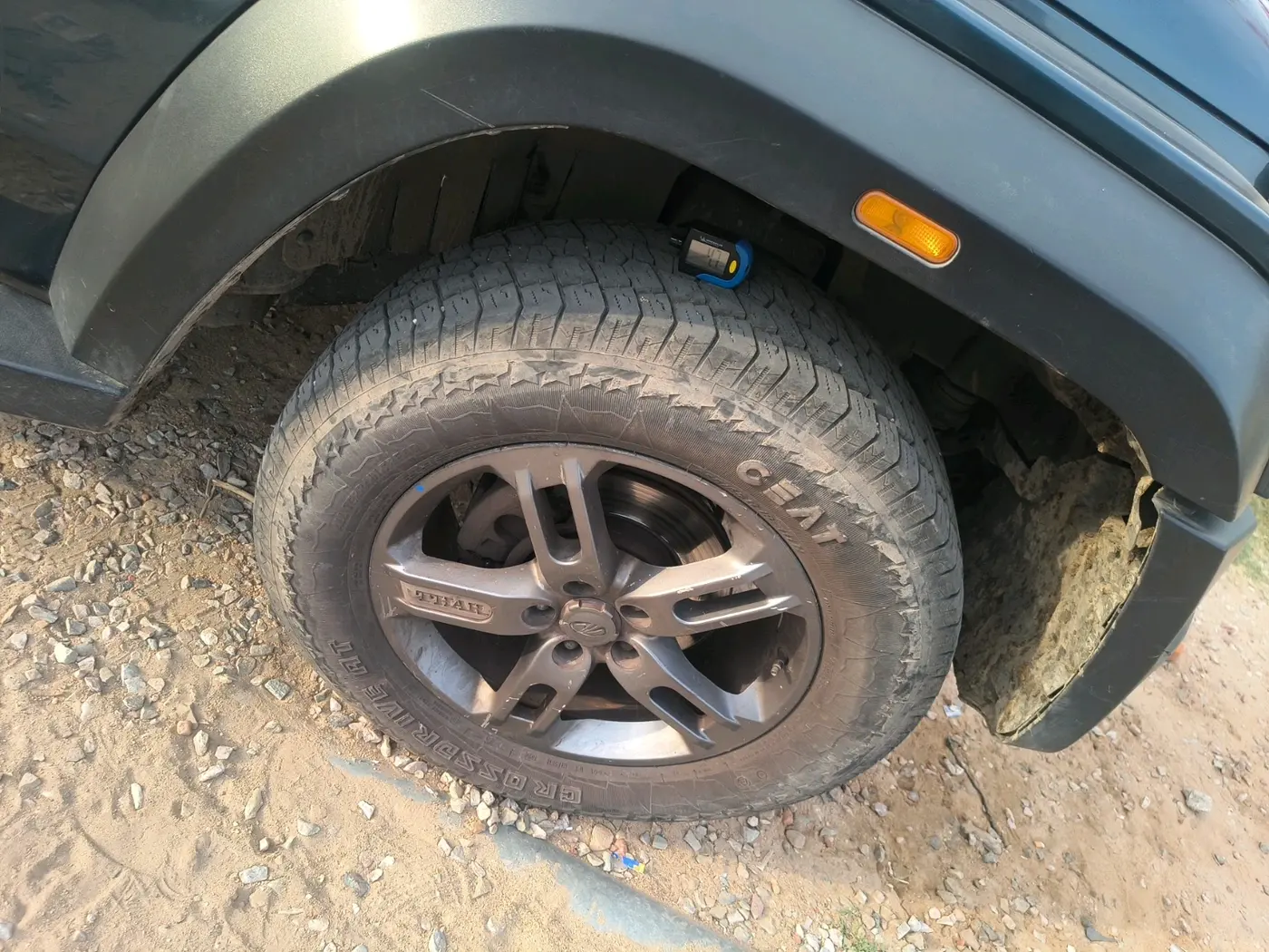 2021 Mahindra Thar LX HARD TOP 4WD MT, Diesel, Manual, 1,15,004 km, tyre