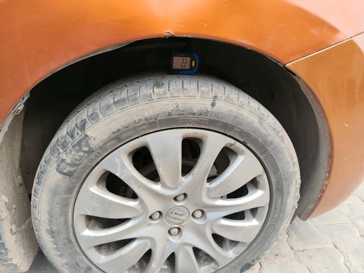 2016 Maruti Baleno ZETA PETROL 1.2, Petrol, Manual, 44,869 km, tyre